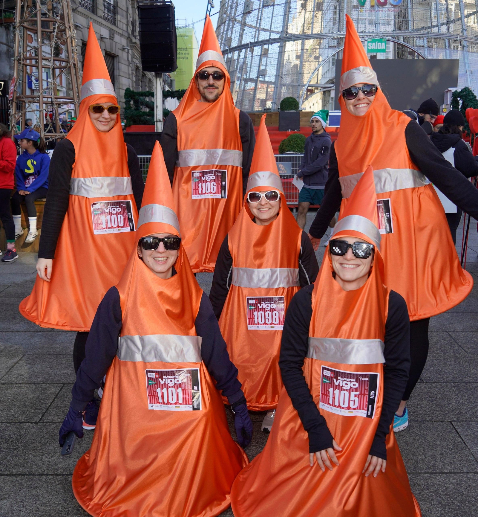 Galería | Disfraces y atletismo en la San Silvestre de Vigo 2025