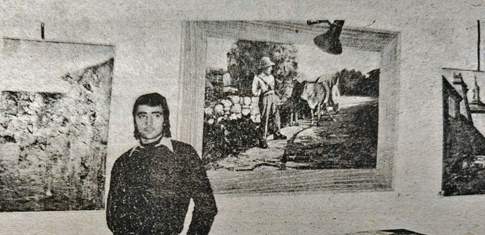 José Carlos Vázquez expone en el Museo Arqueológico provincial.