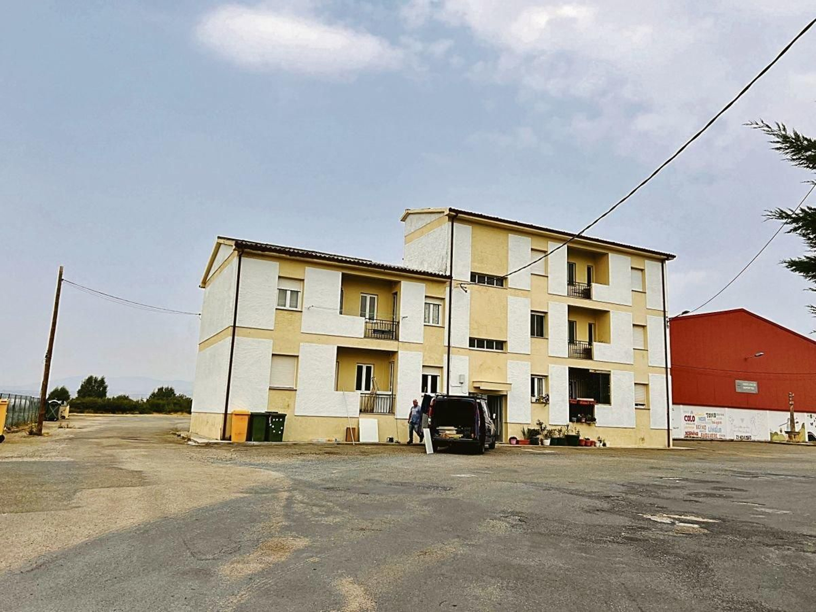 Inmueble en el que se encuentra la cuarta vivienda rehabilitada.