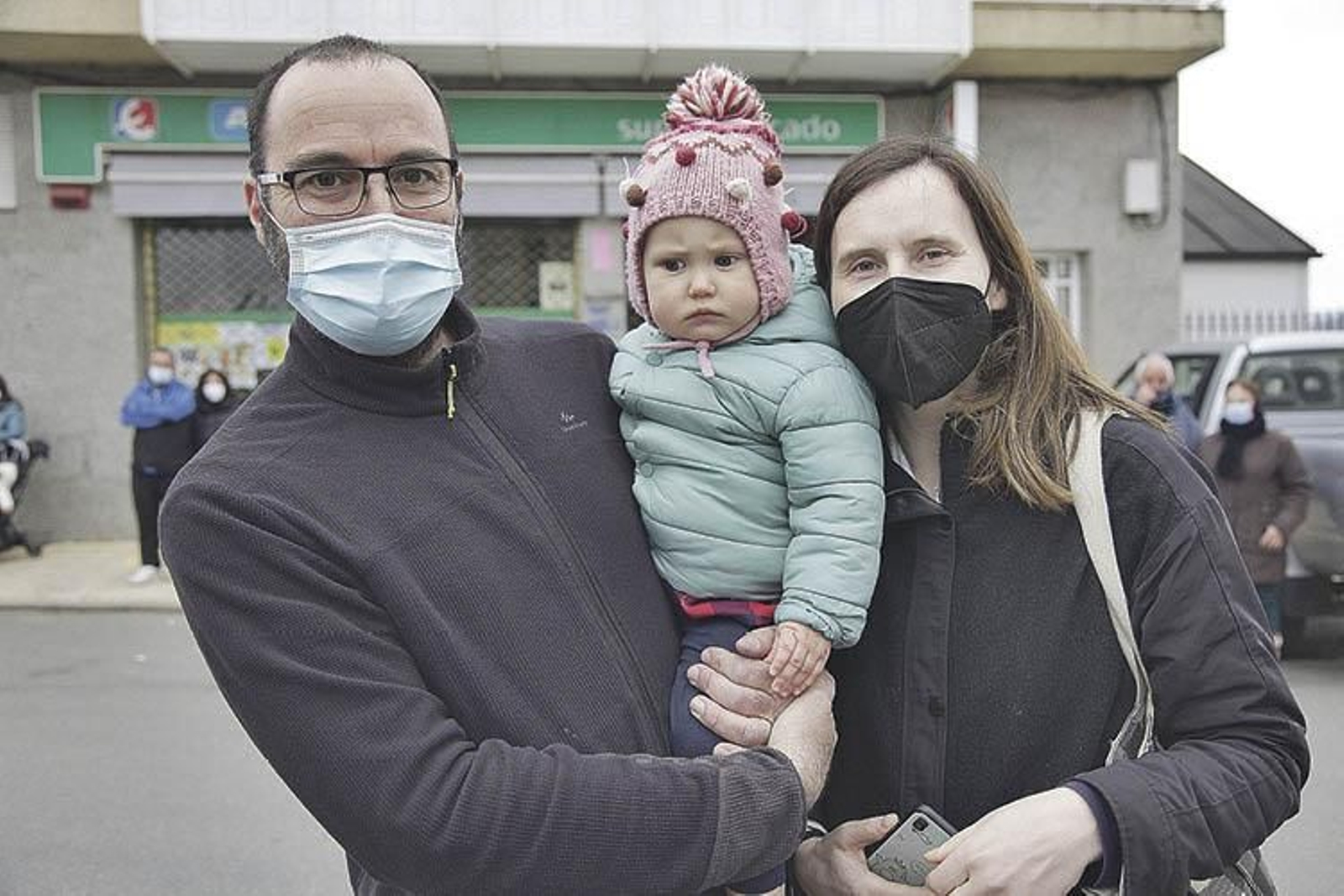 Marcos, Cecilia y Briana.