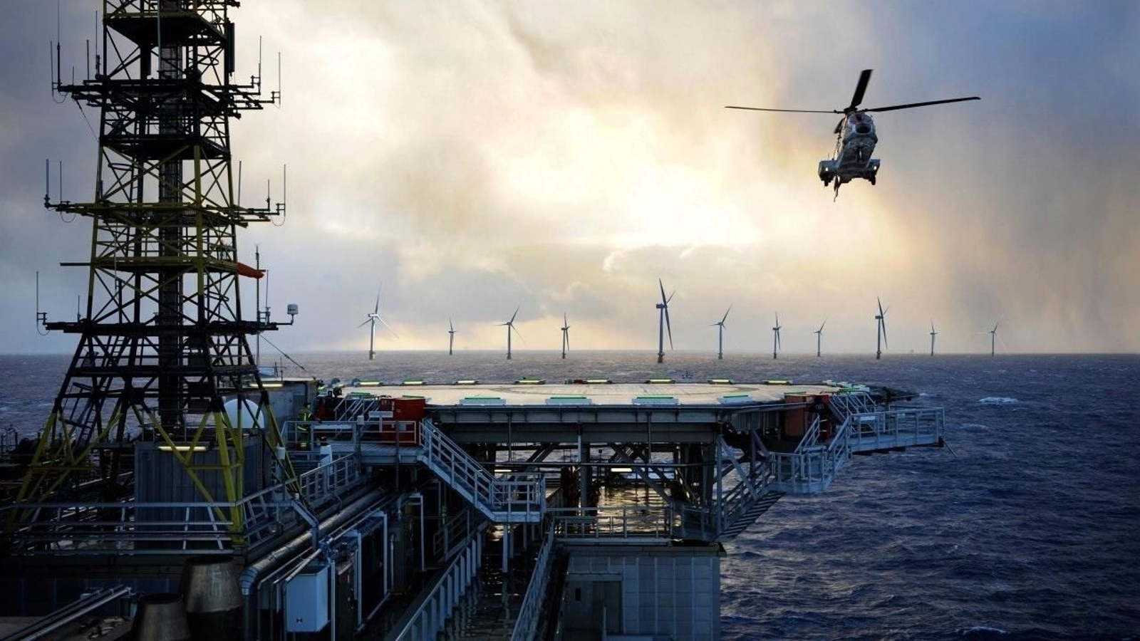 Parque eólico de Equinor en el Mar del Norte