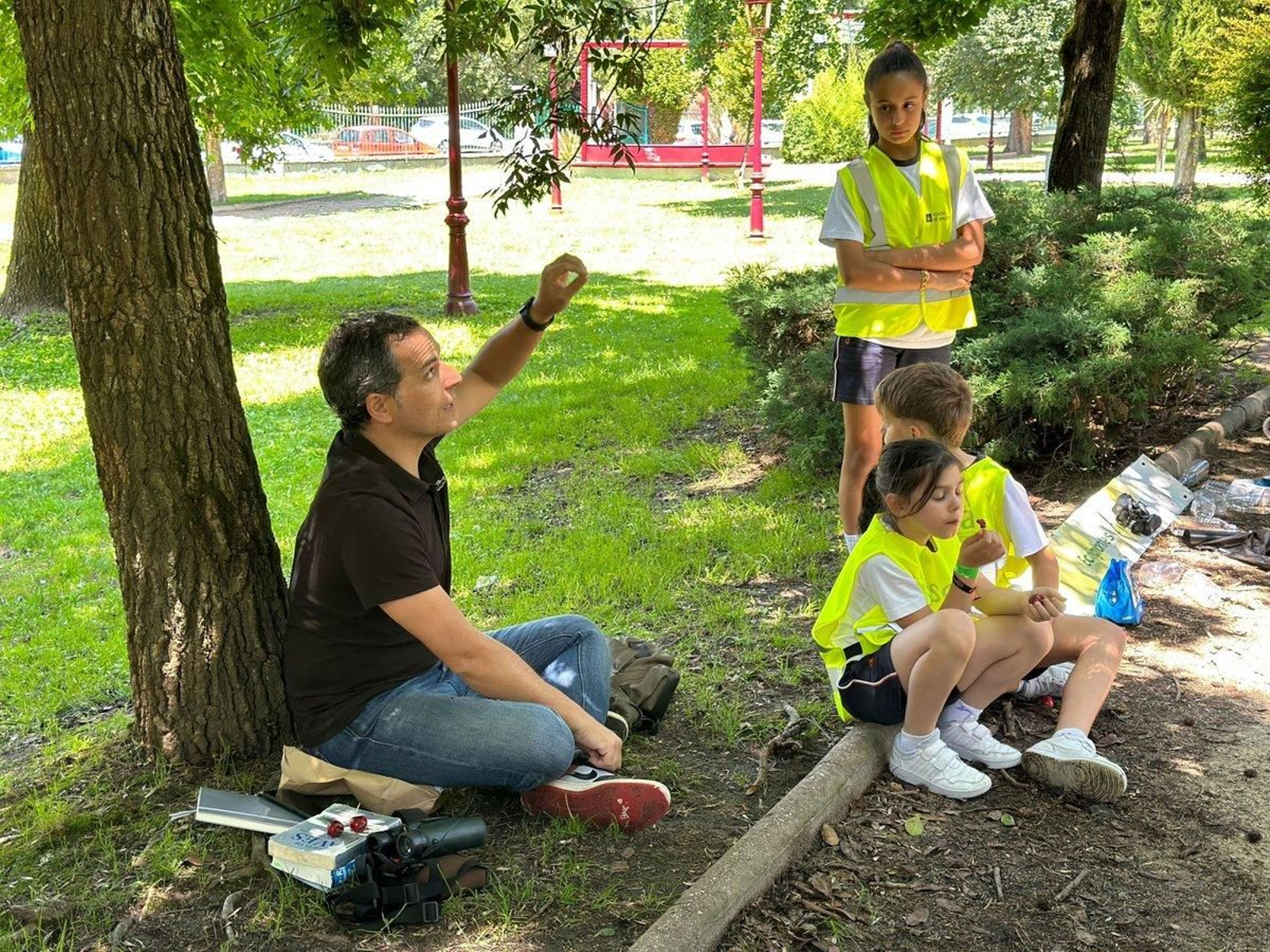 Jornada de ornitología de Ecovigilantes.