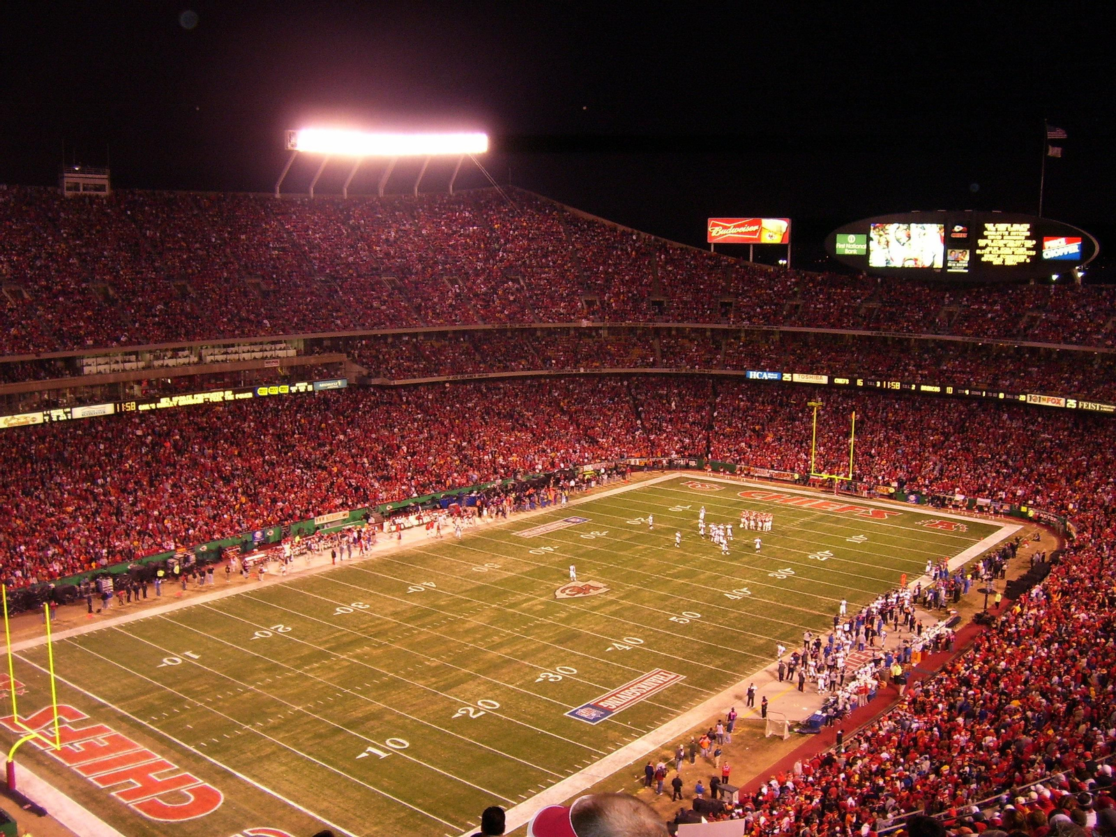 Arrowhead Stadium, Kansas.