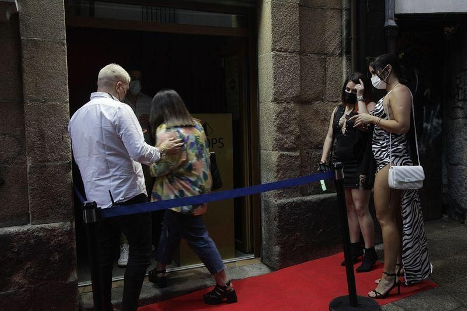 Algunas de las personas que accedieron a la prueba piloto en el Keops (MIGUEL ÁNGEL).