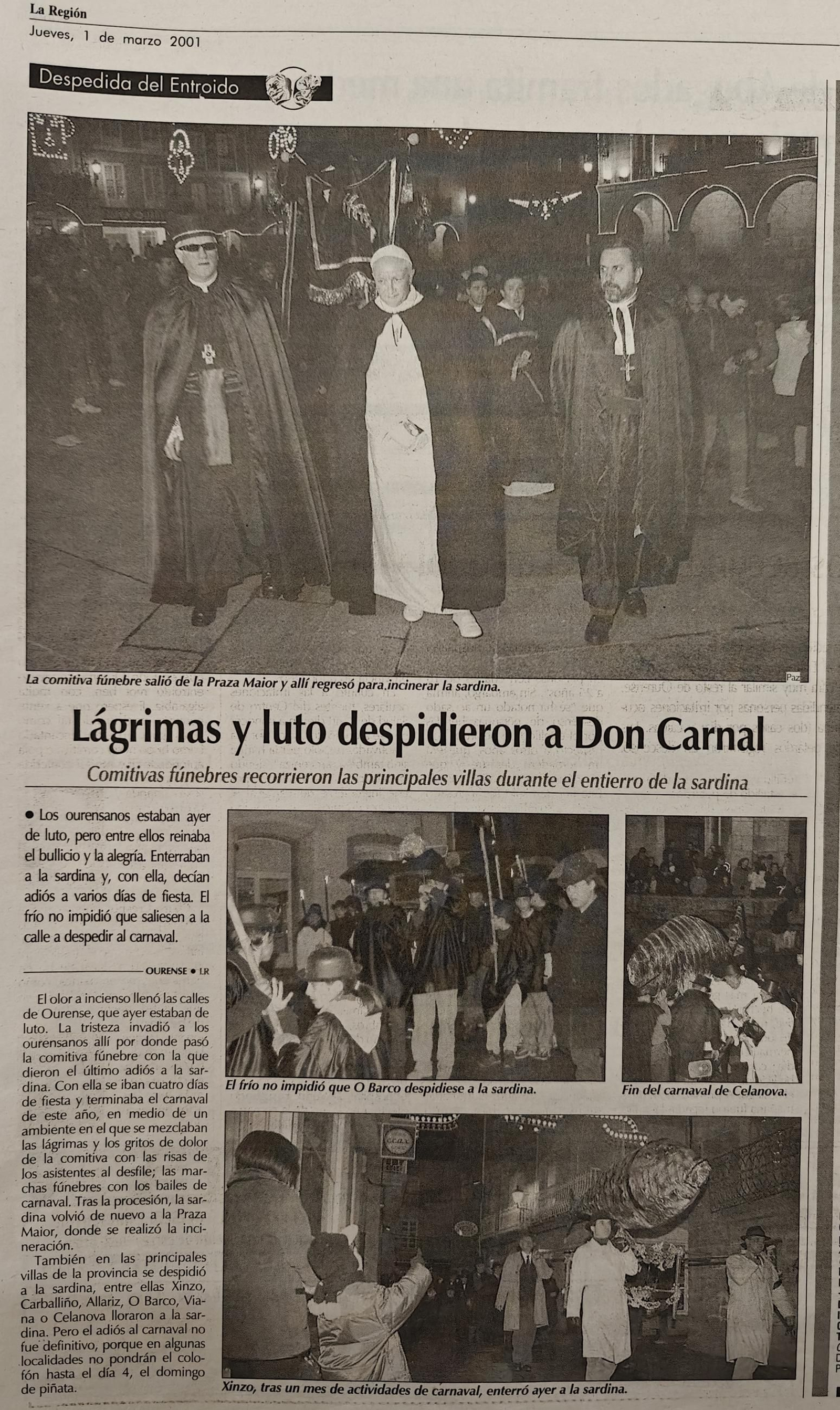 Un recorte de la época.