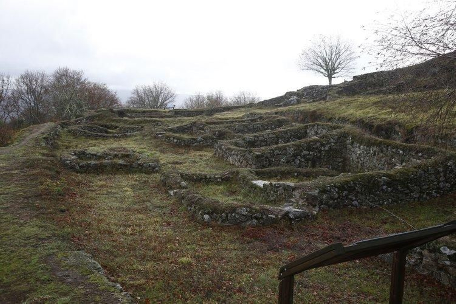 El yacimiento arqueológico de Castromao, en la parroquia celanovesa de su mismo nombre.