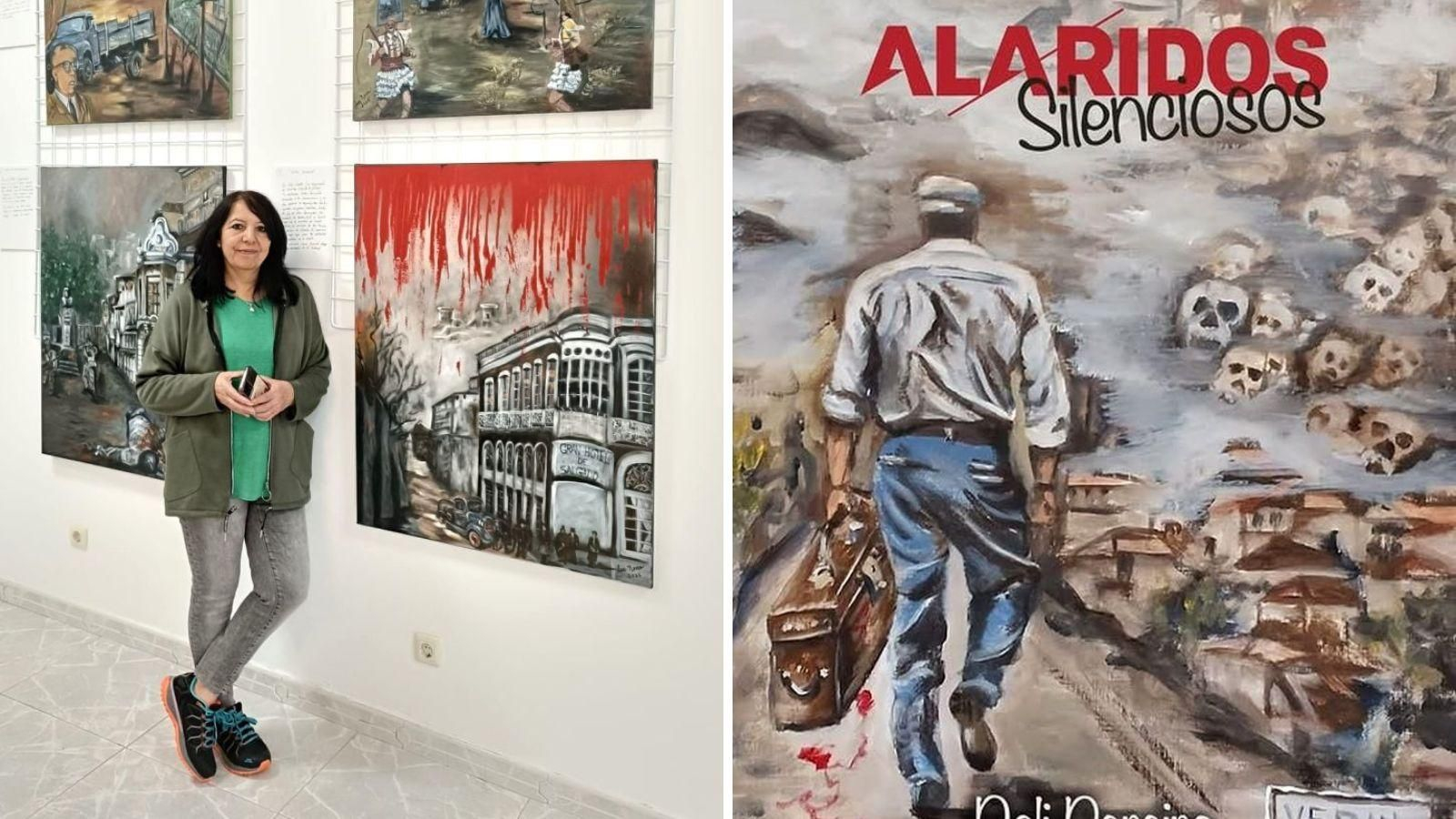 De paxaros voadores e dramáticos silencios históricos novelados e pintados