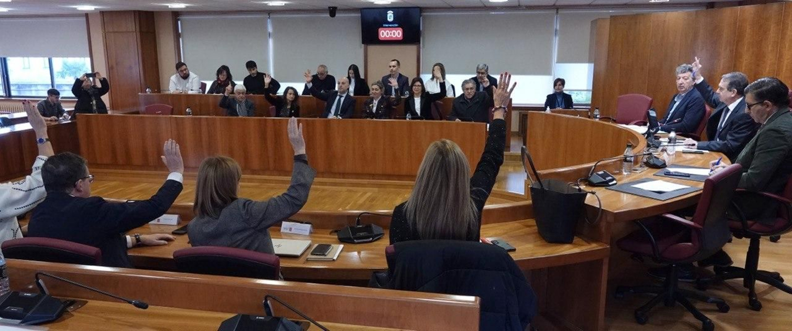 Momento de la votación de los presupuestos para 2025.