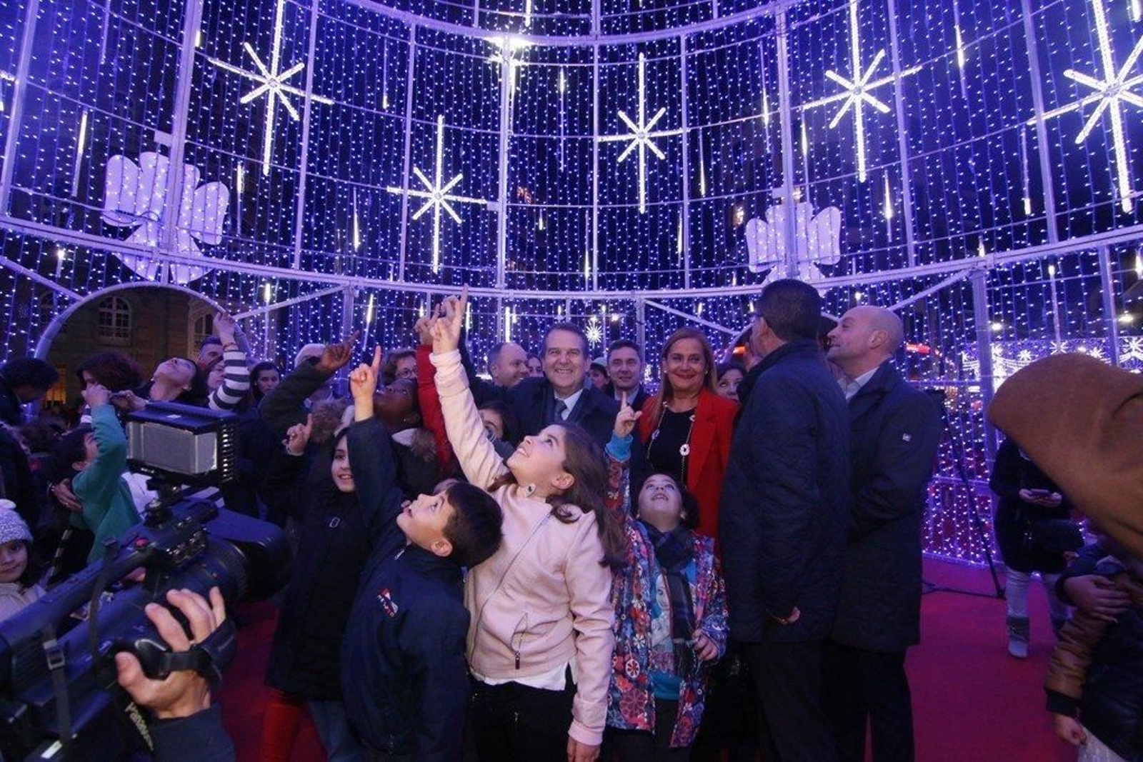 Encendido de las luces de Navidad Foto JV Landín 154