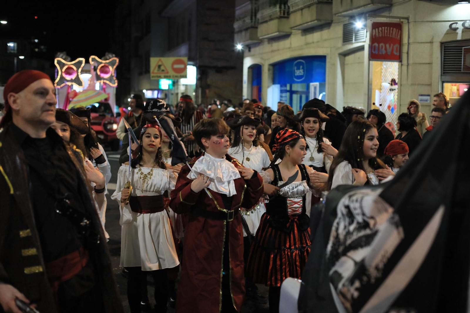 Galería | El Frei Canedo recorrió las calles de A Ponte en procesión
