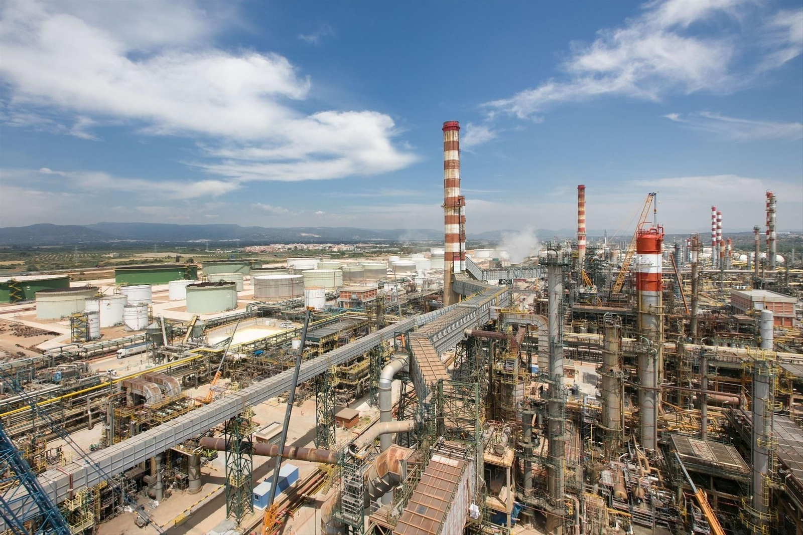 Instalaciones de Repsol en Tarragona