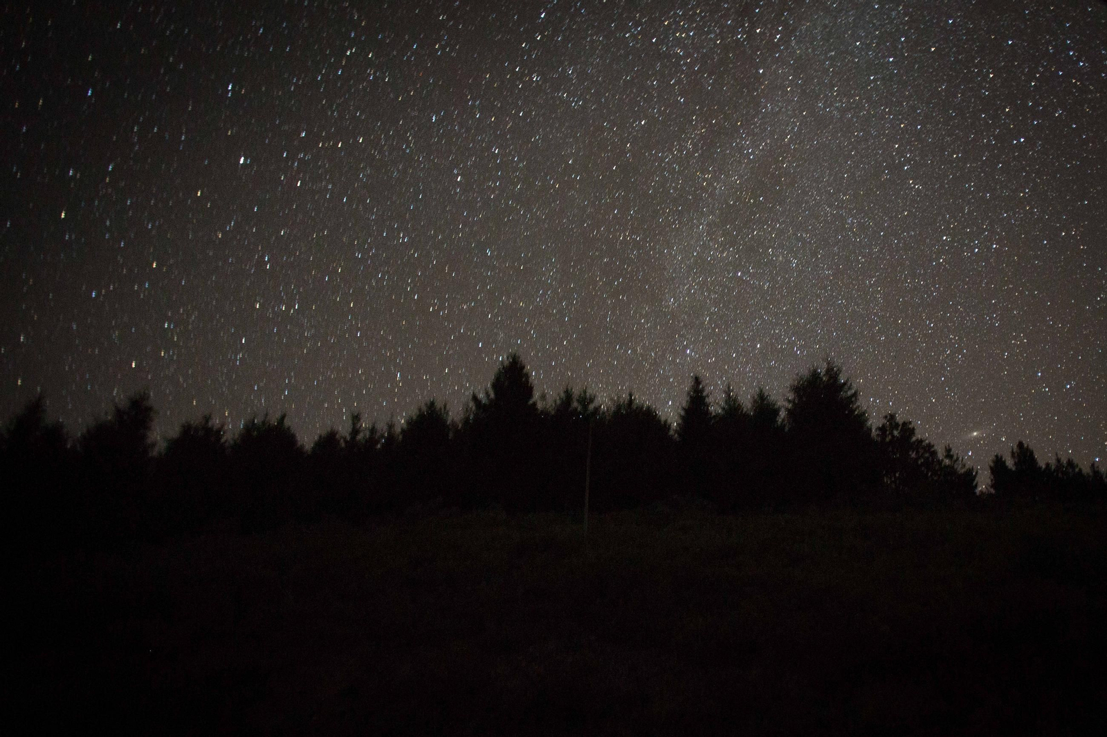 Lluvia de meteoros desde Galicia.