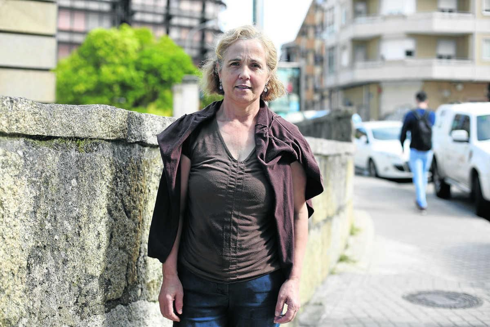 María de la Paz de la Fuente: "A xente nova fala menos galego porque non ten moitas saídas laborais, eu creo"