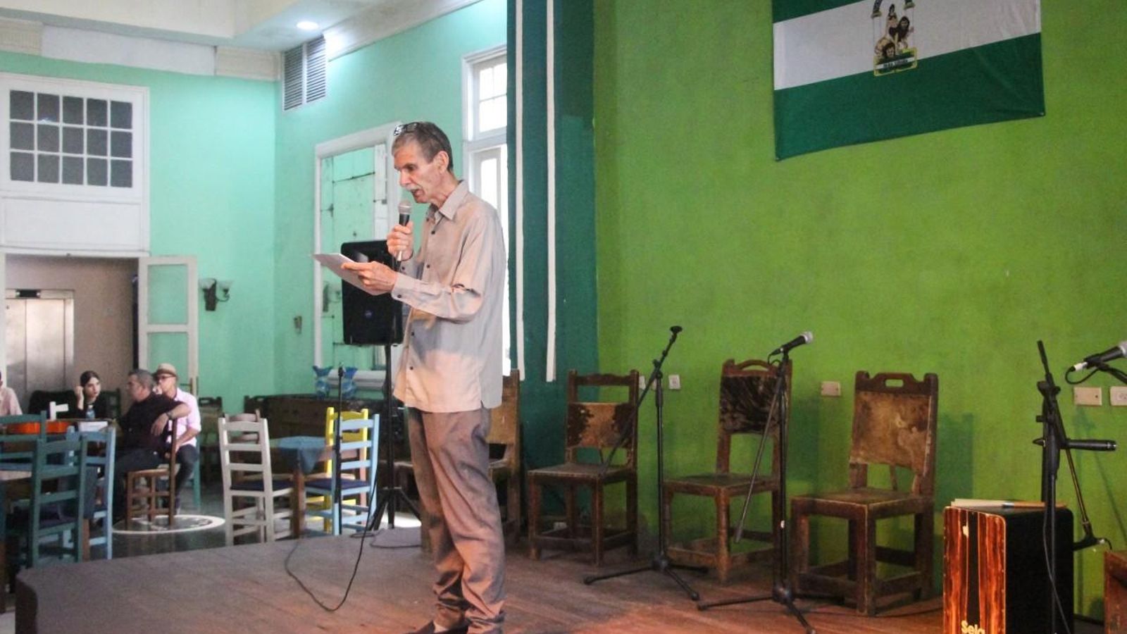 El presidente del Centro Andaluz de La Habana