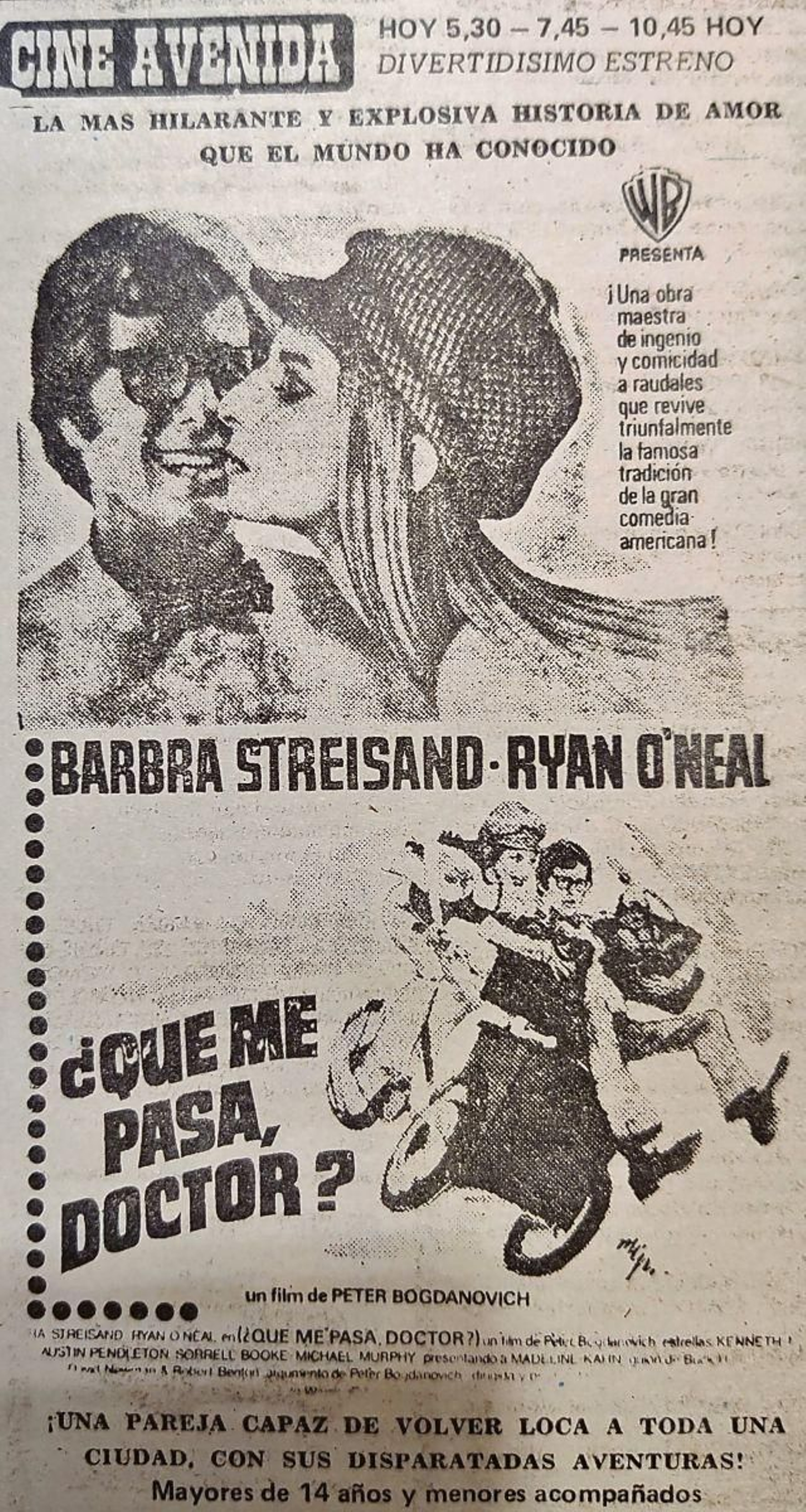 (2) Publicidad en La Región de 1973.