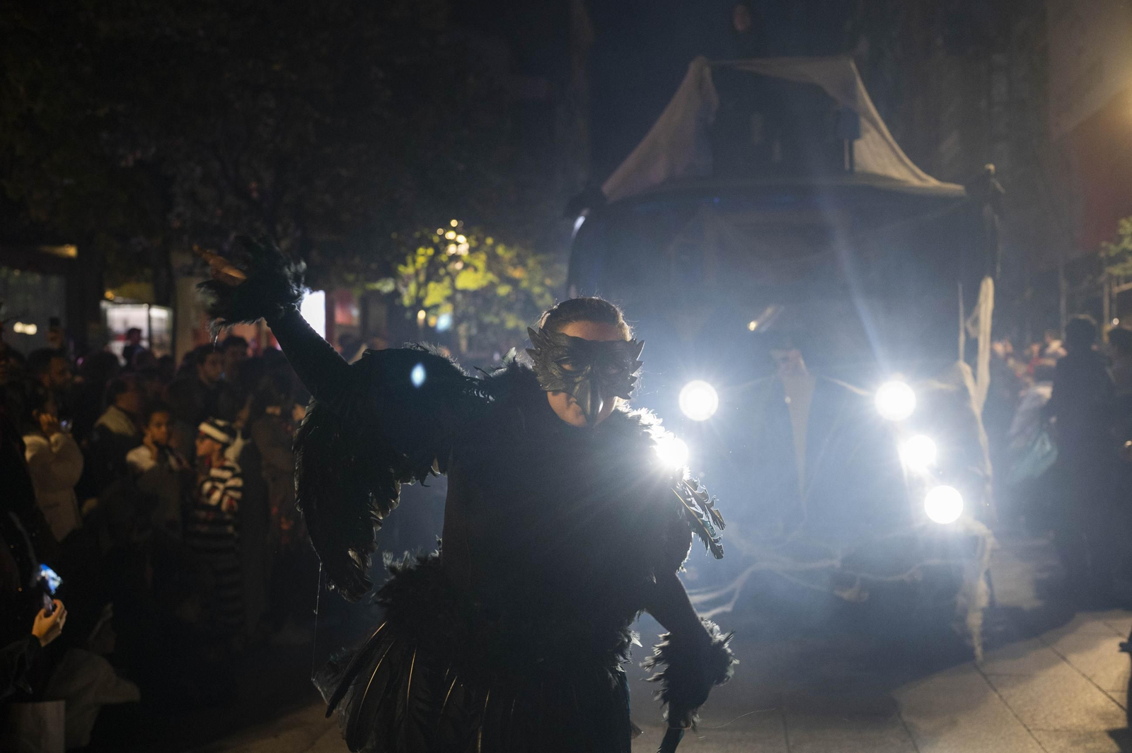 Galería | Ourense se transforma en una ciudad de miedo para celebrar Samaín