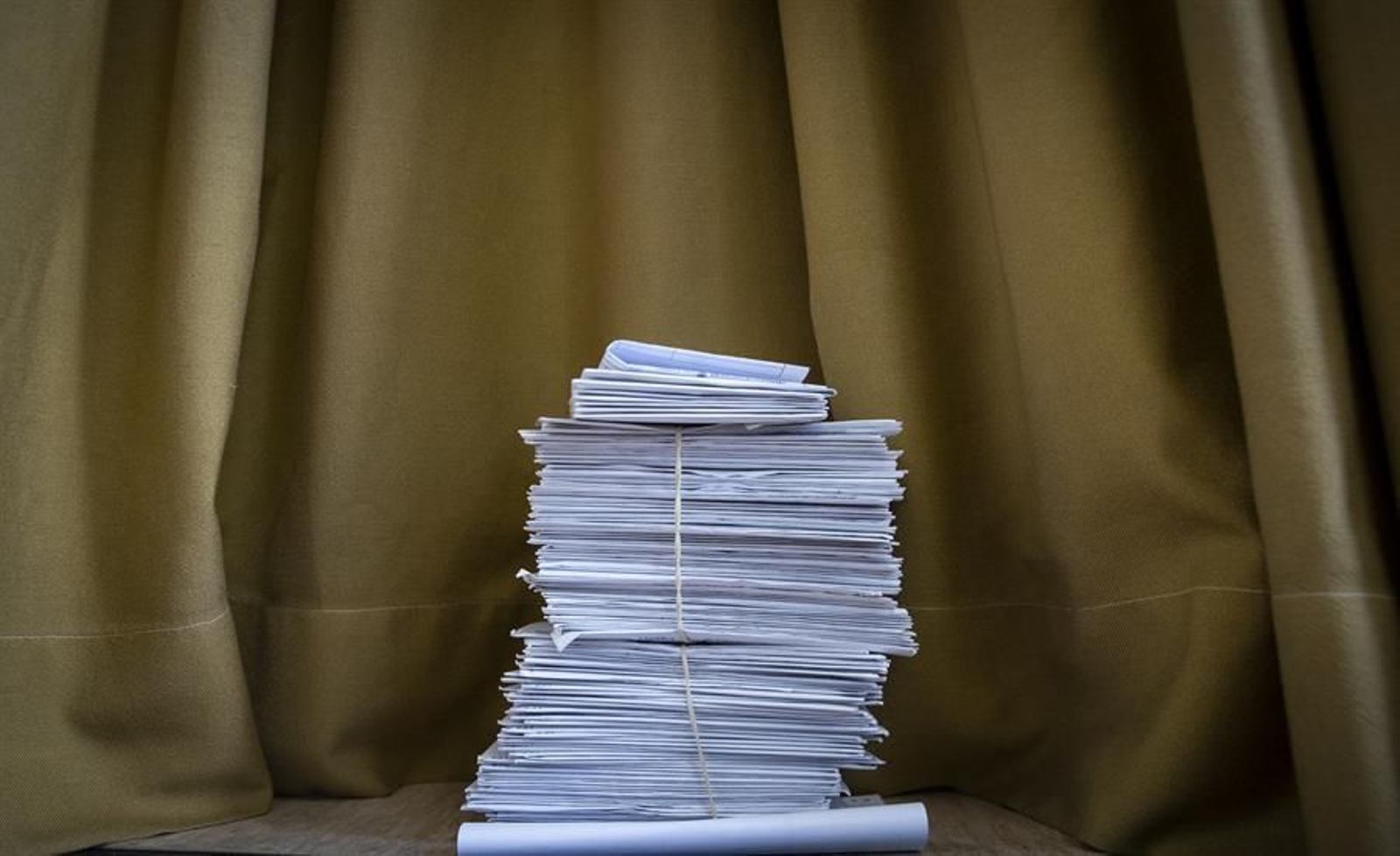 Votos enviados por correo (EFE).