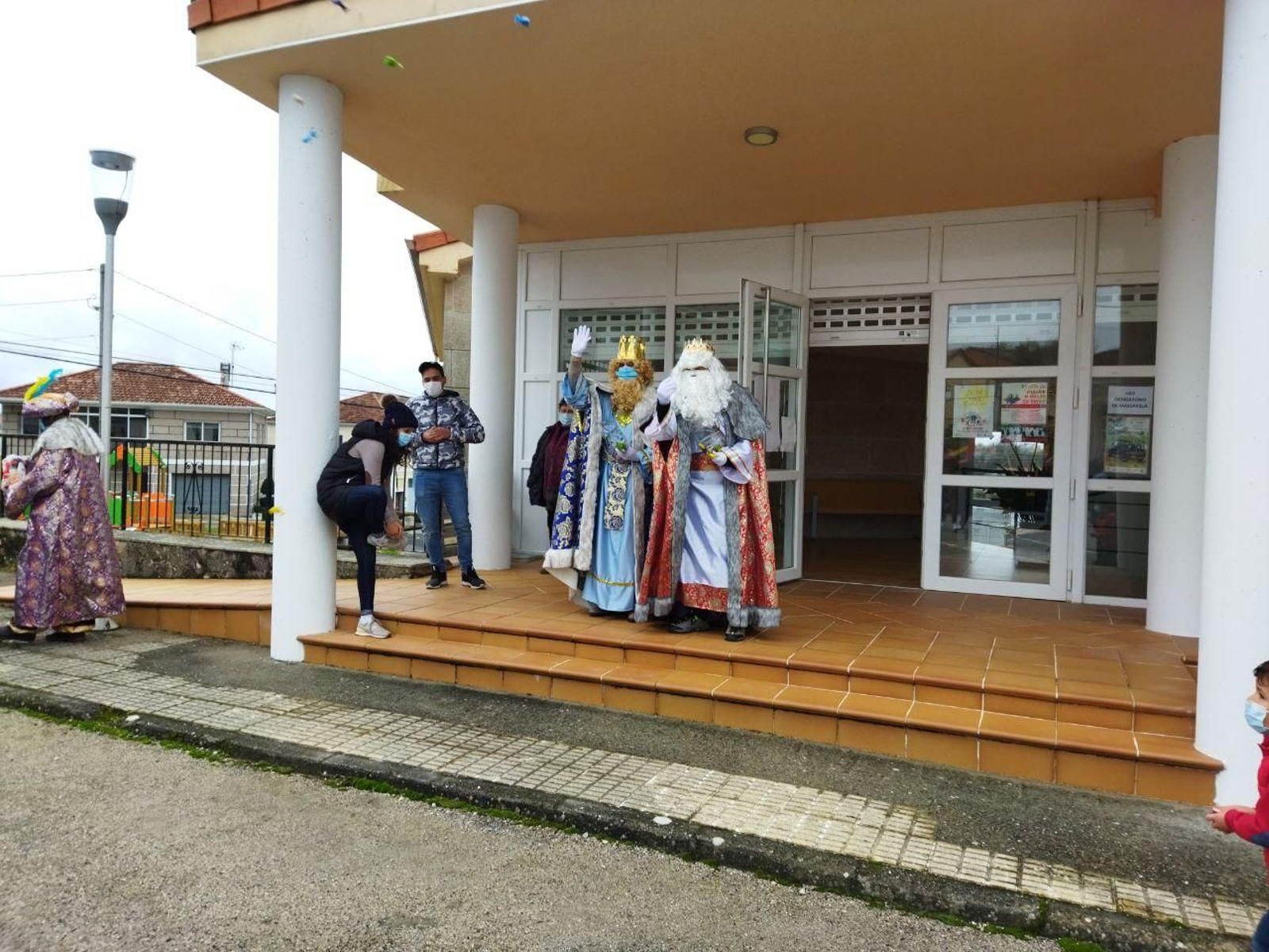 Los Reyes Magos en Verea