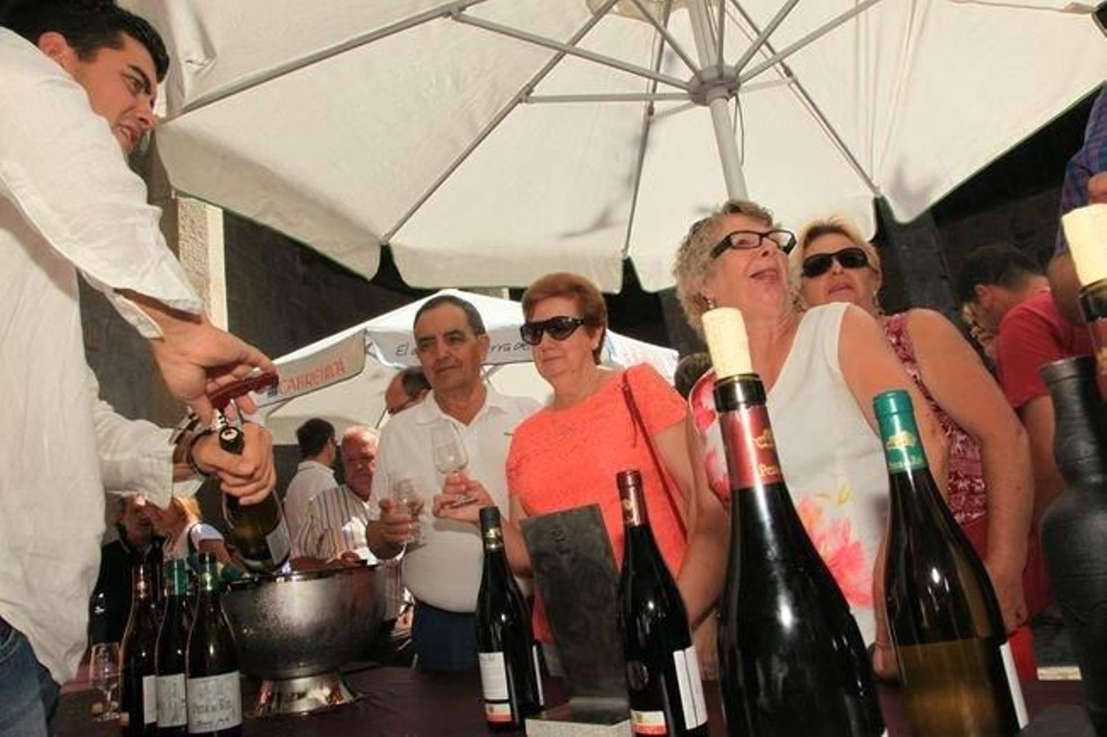 Castro Caldelas. 27-08-2016. Mostra dos viños da Ribeira Sacra. Paz