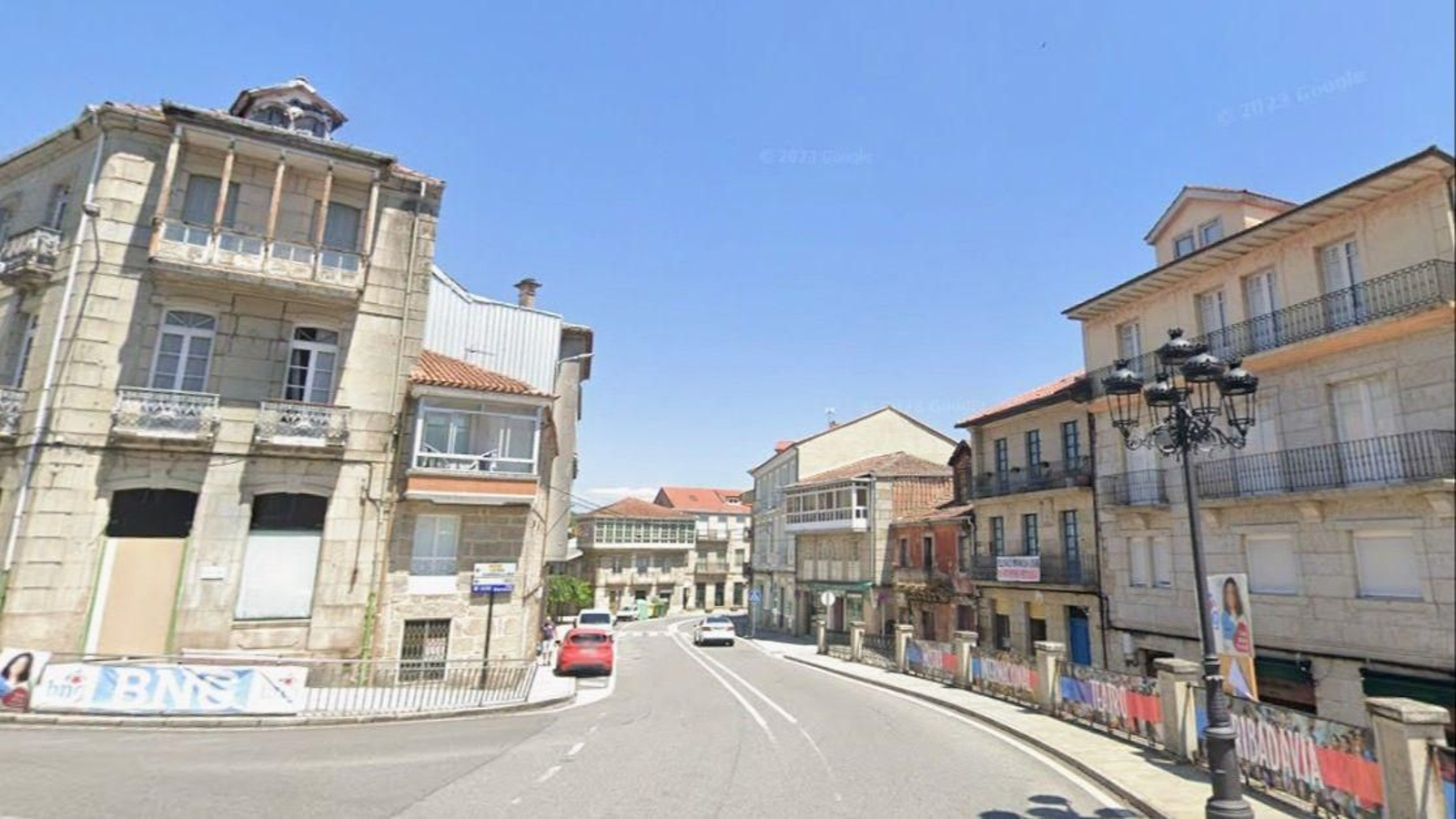 Rúa do Progeso en Ribadavia