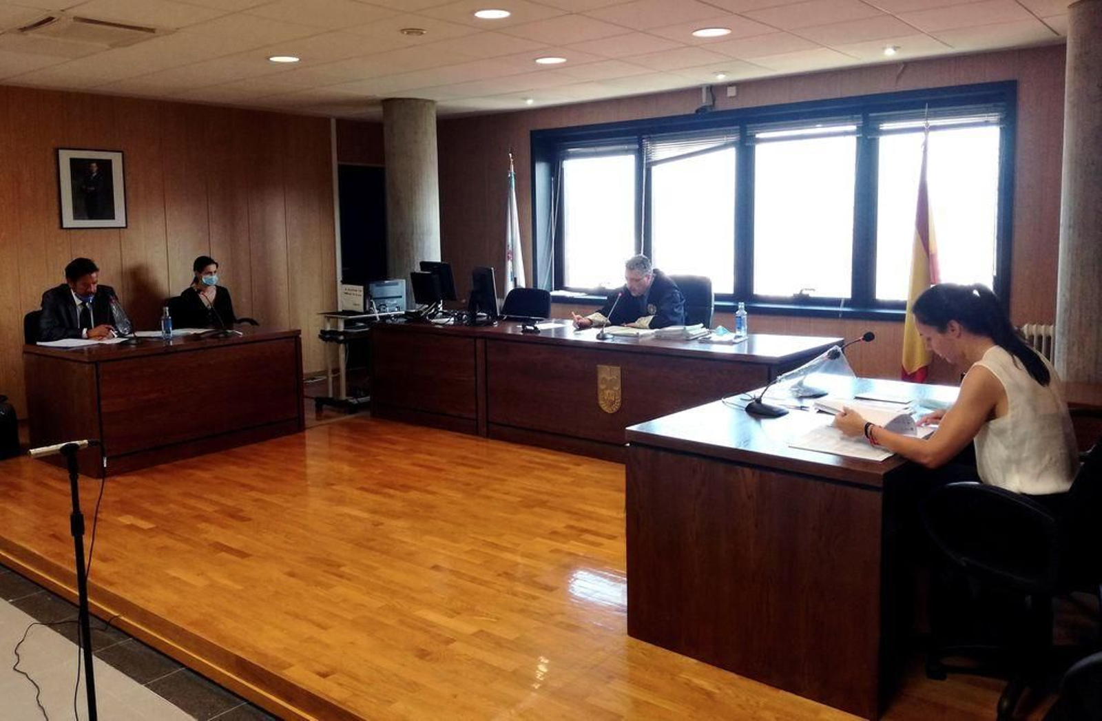 El juiicio se celebró ayer en el Juzgado de lo contencioso administrativo 1 de Vigo.