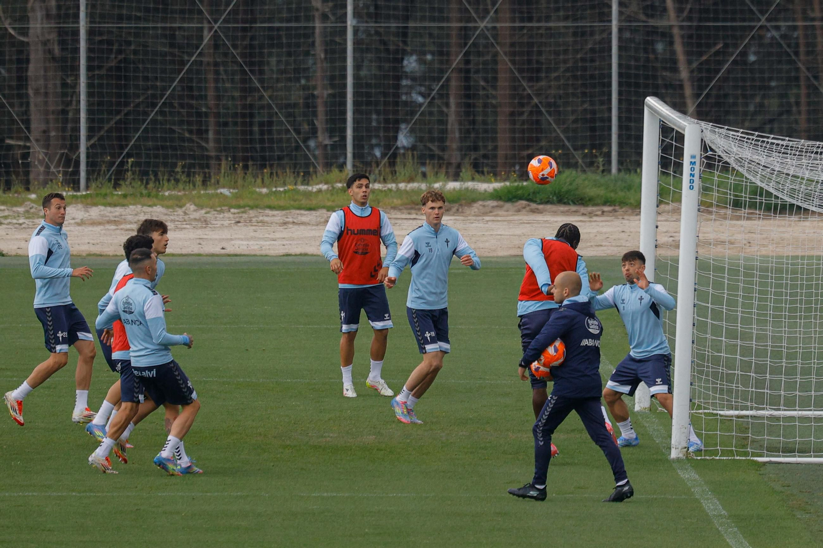 Galería | Entrenamiento del Celta antes del partido contra el Sevilla