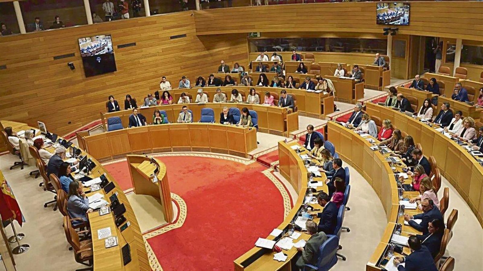 Parlamento de Galicia.