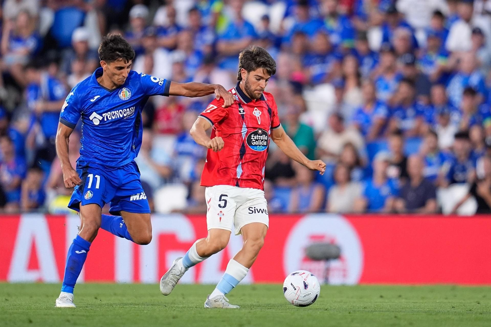 Galería | El Celta se atasca ante el Getafe
