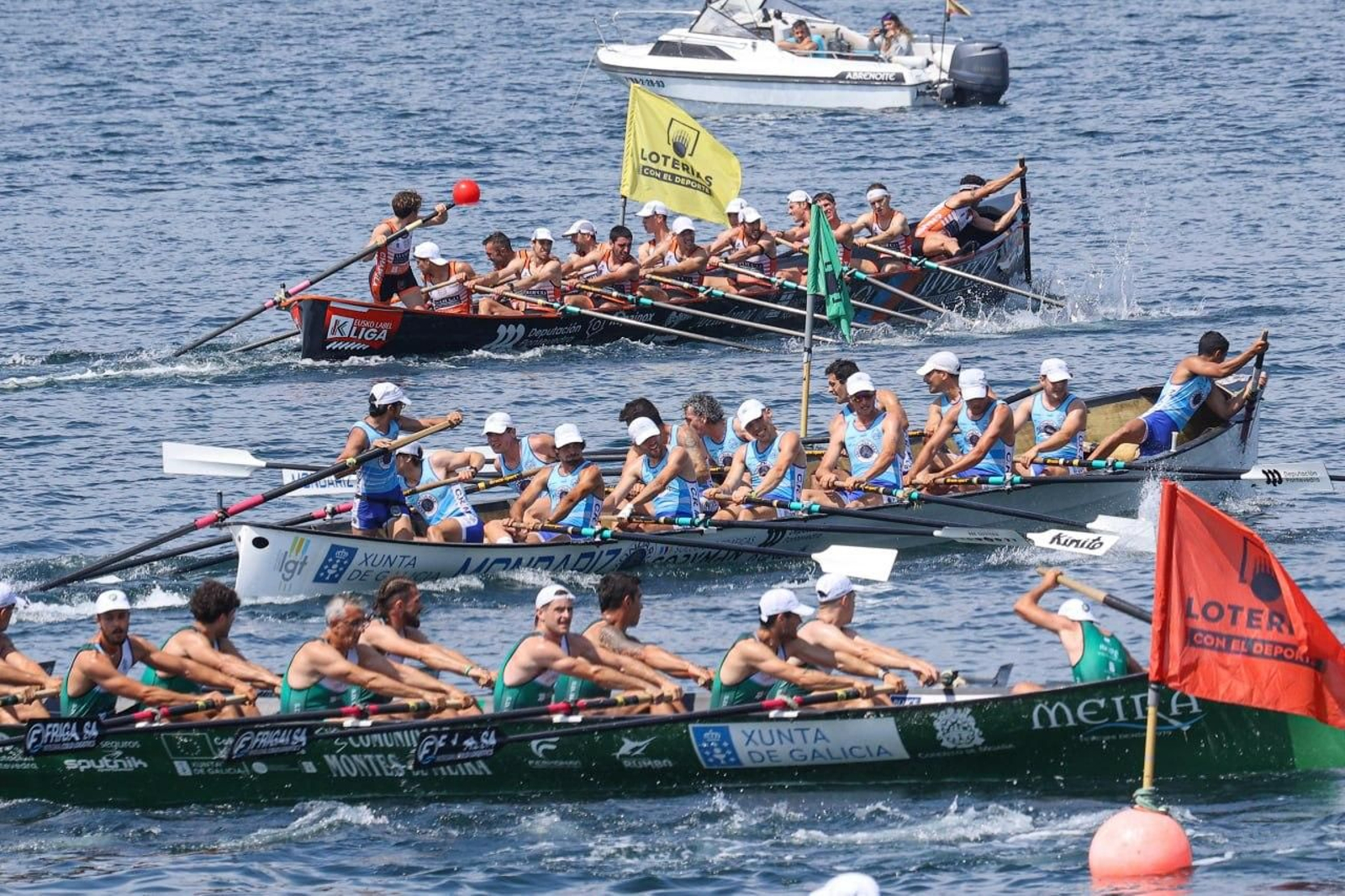 Galería | Meira corona a Arraun Lagunak y Orio en el Campeonato de España de Traineras