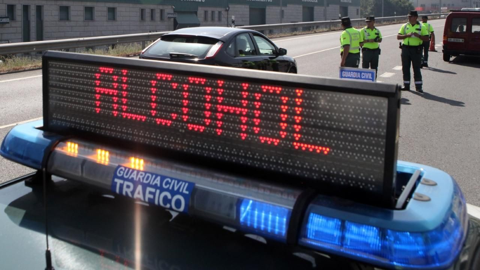 Control de alcoholemia en Ourense. (Foto de archivo)