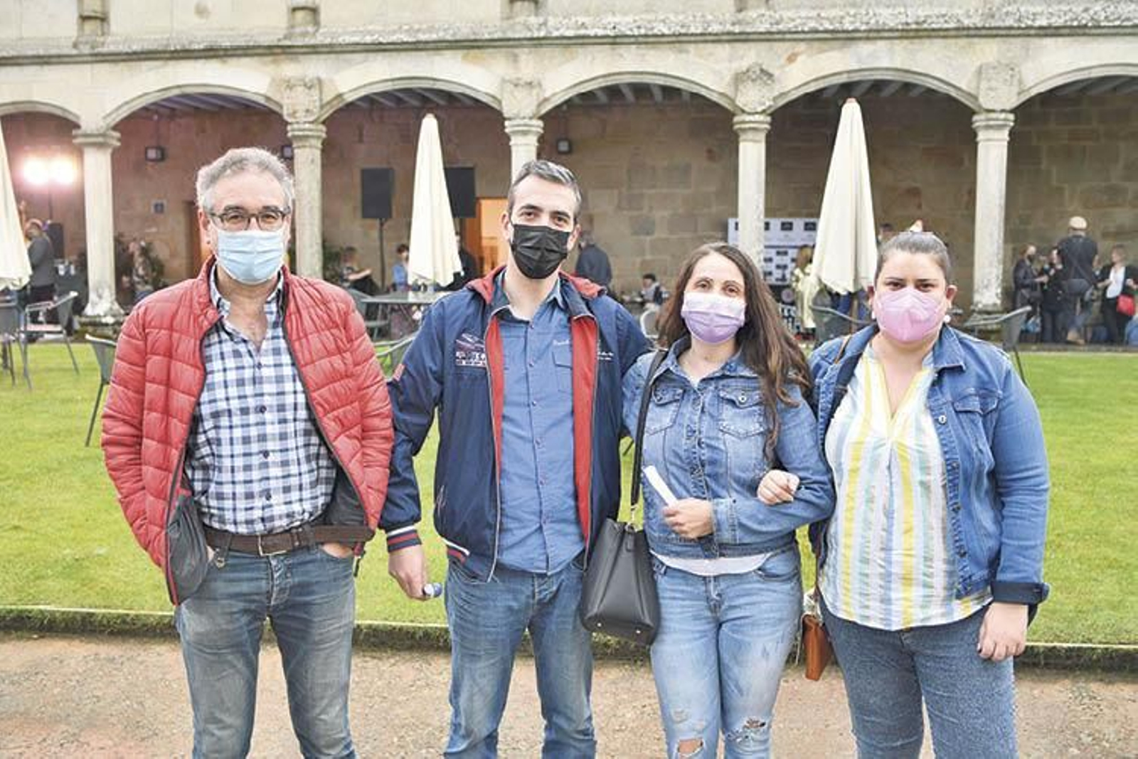 Carlo, Jose, Cristina y Montse.