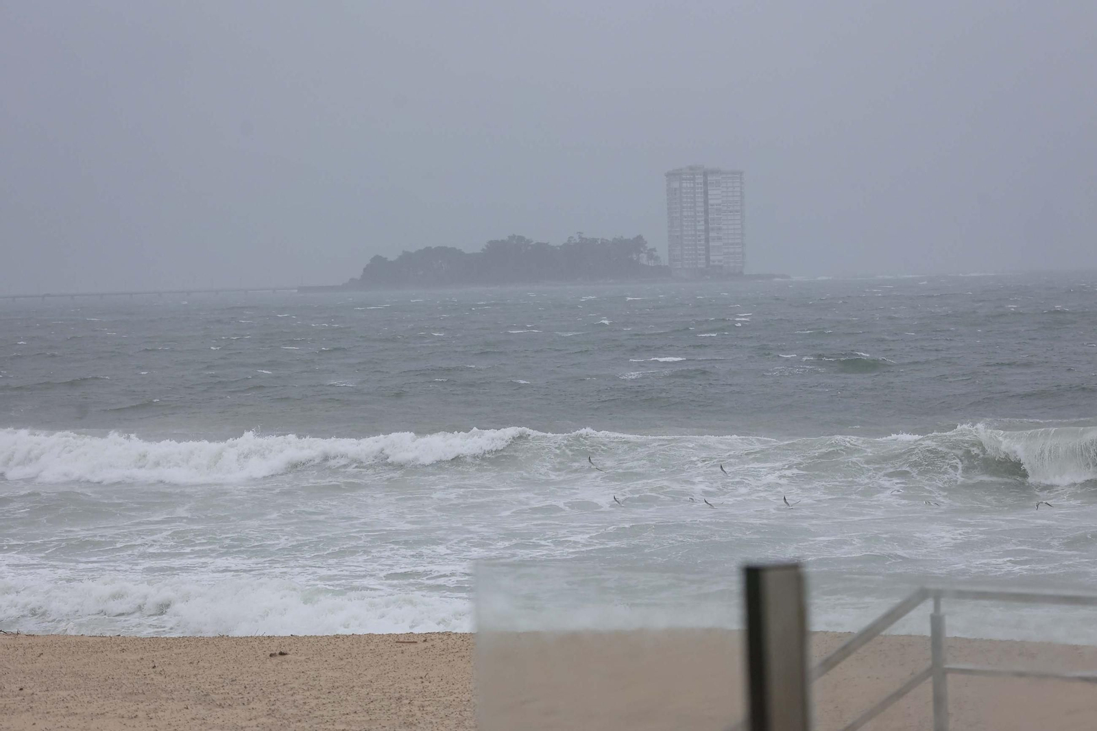 GALERÍA | Los estragos de la borrasca Herminia en Vigo