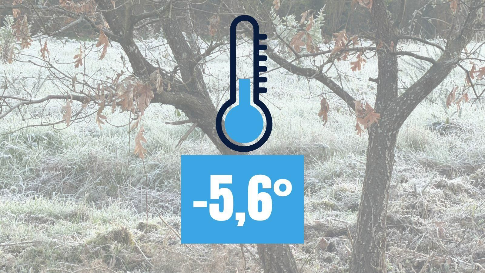 Heladas en la provincia de Ourense