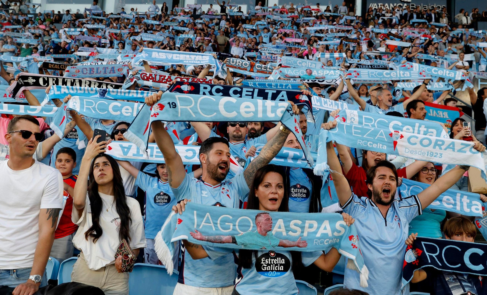 Galería | El Celta cerró temporada en Balaídos contra el Sevilla
