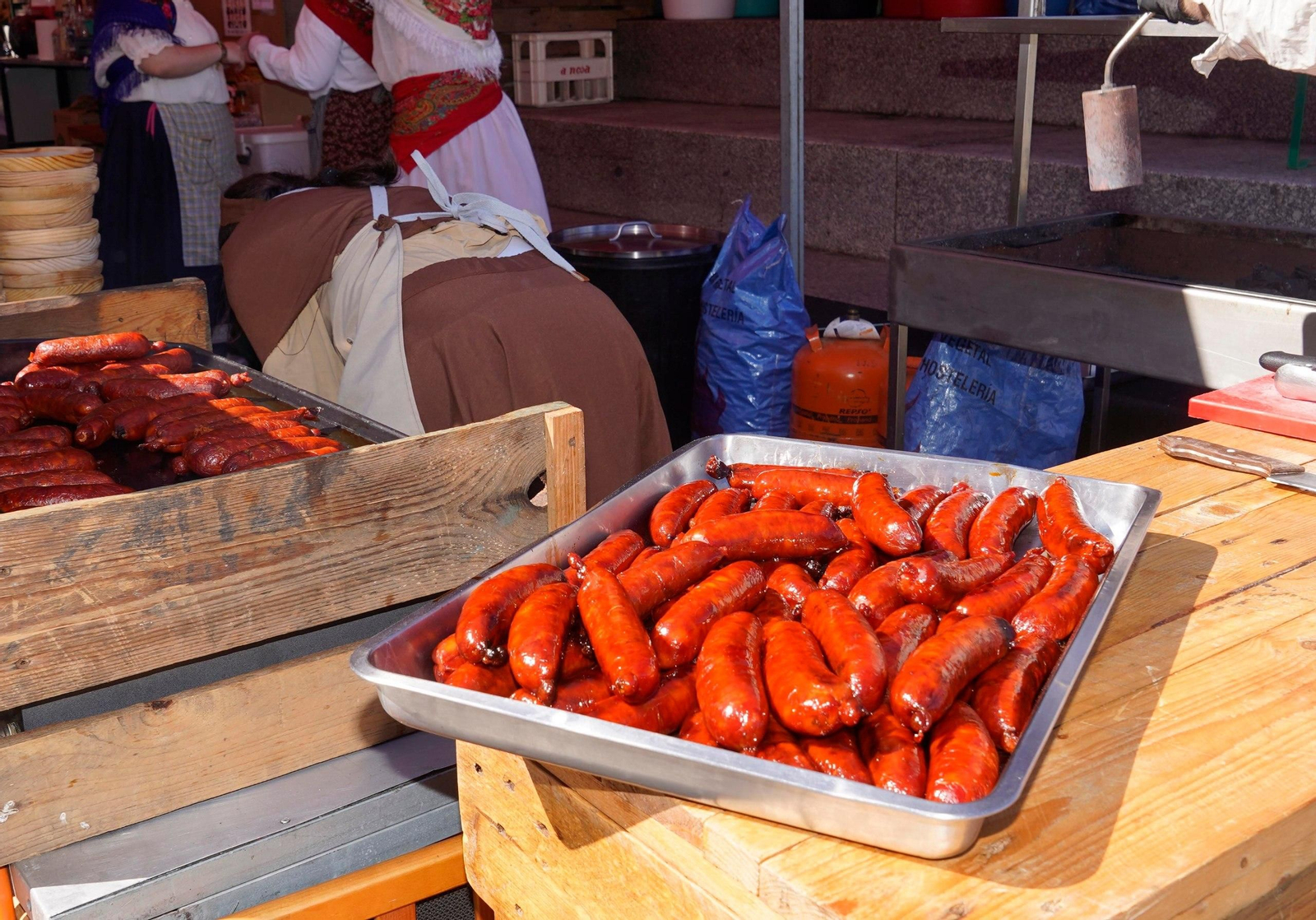 Galería | El Casco Vello de Vigo se llena de vida el sábado por la Reconquista