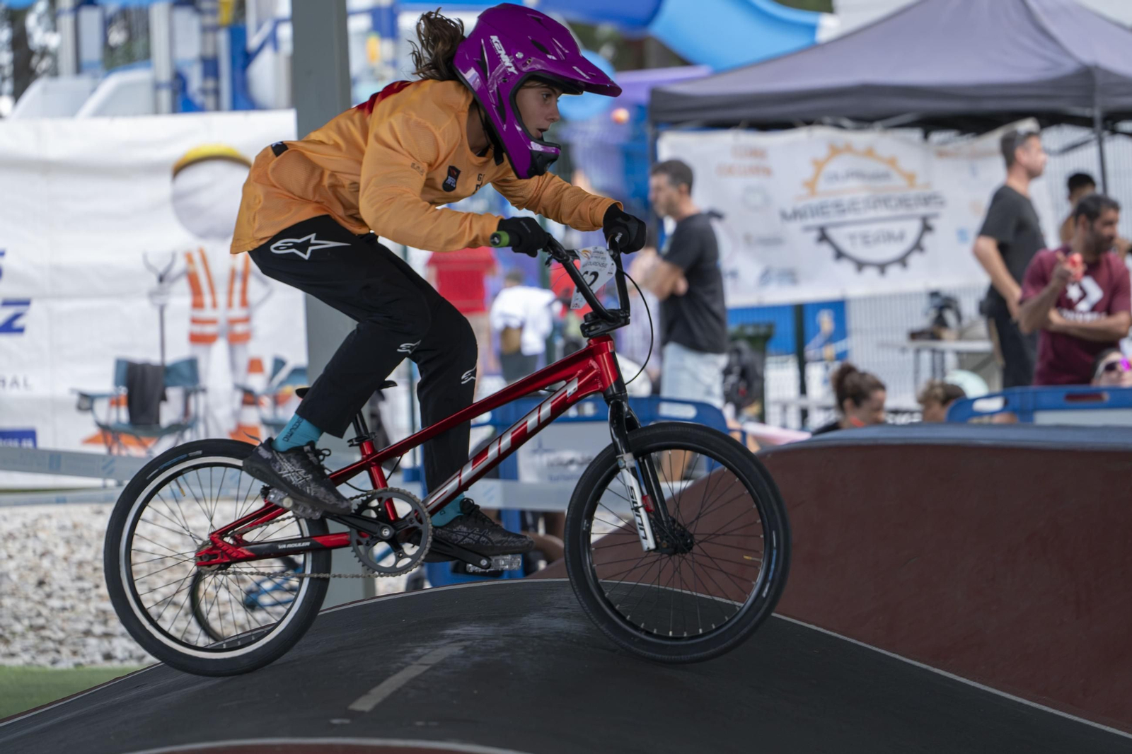 La Copa de España de pump track hizo parada en  Pereiro de Aguiar