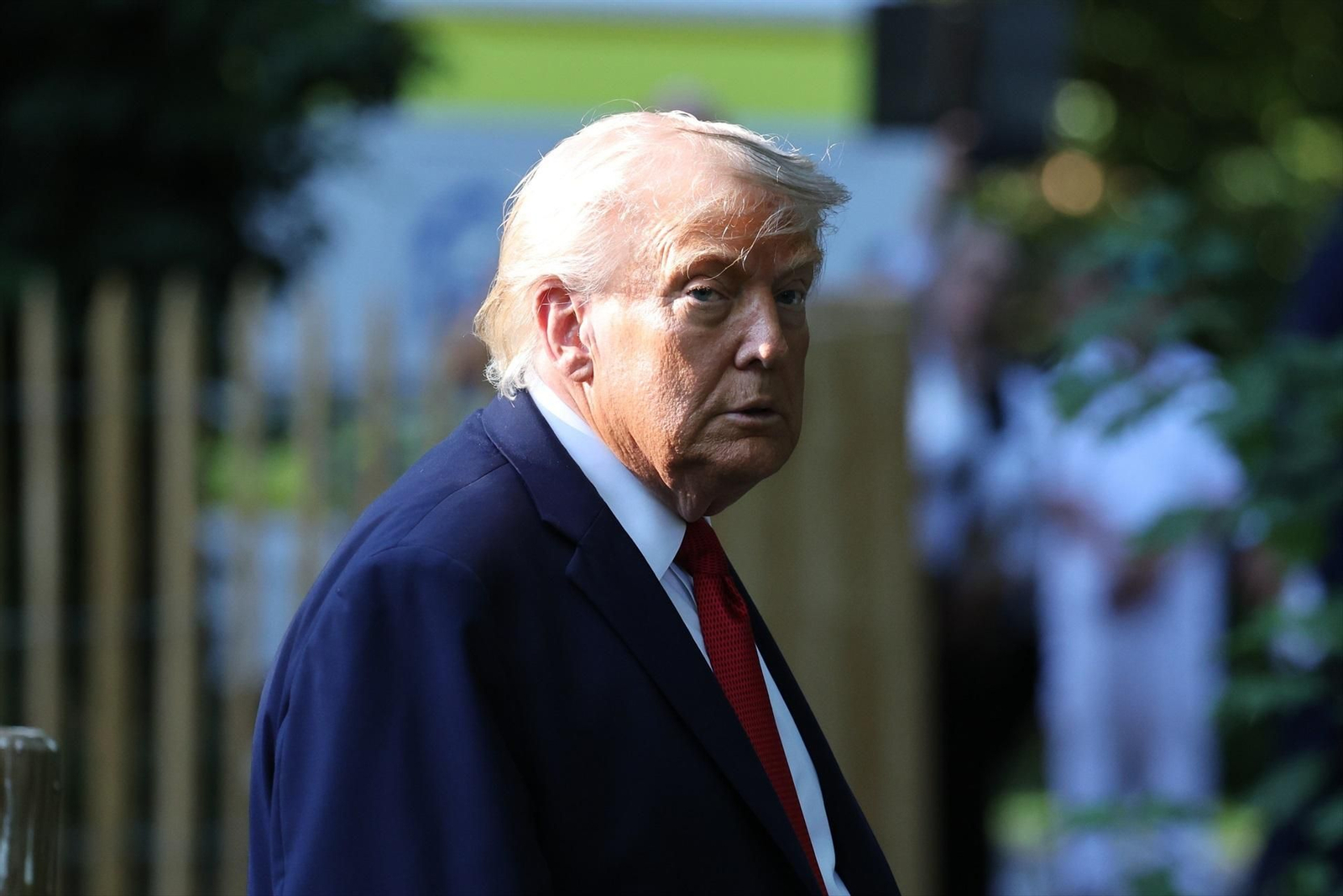 El presidente de Estados Unidos, Donald Trump
