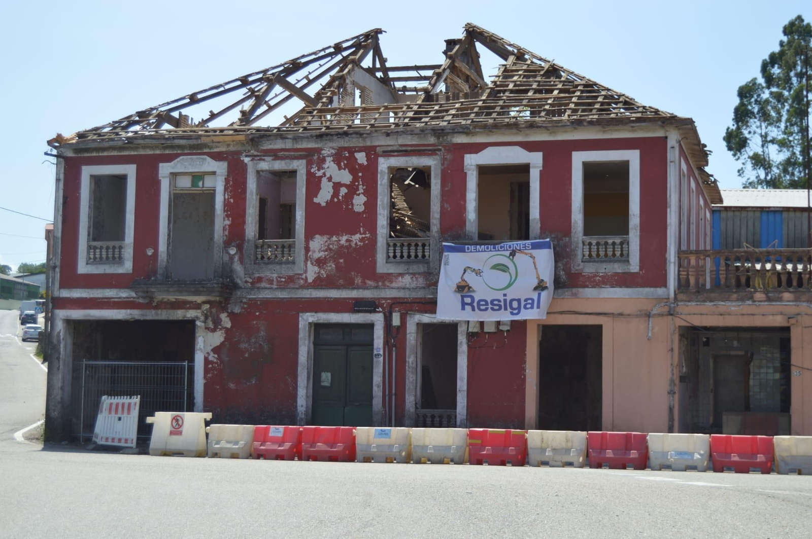 La “casa roja” tuvo distintos usos a lo largo de su historia, como vivienda e incluso almacén.
