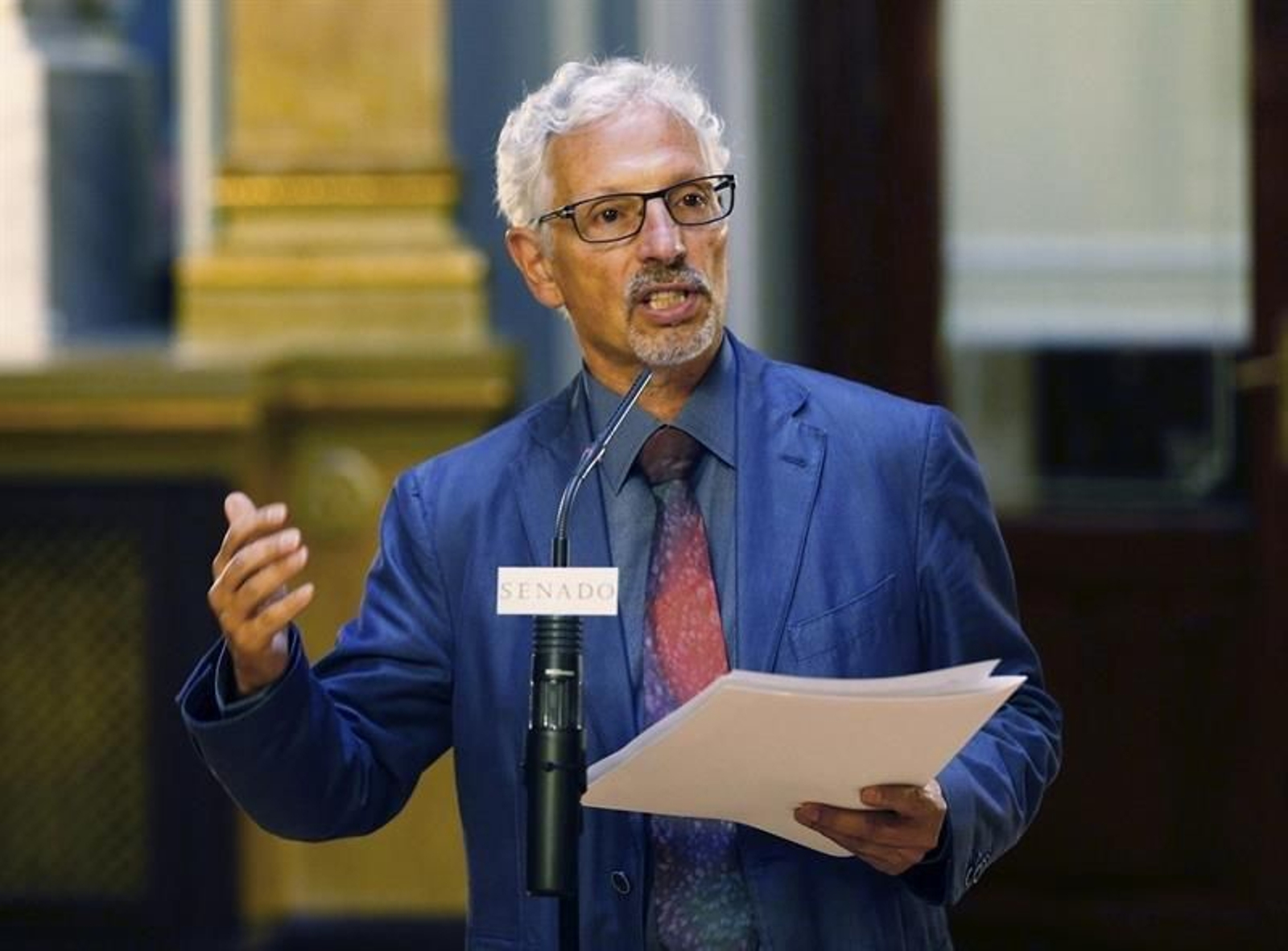 Fotografía de archivo (Madrid, 20/09/2016), del senador de ERC Santiago Vidal.