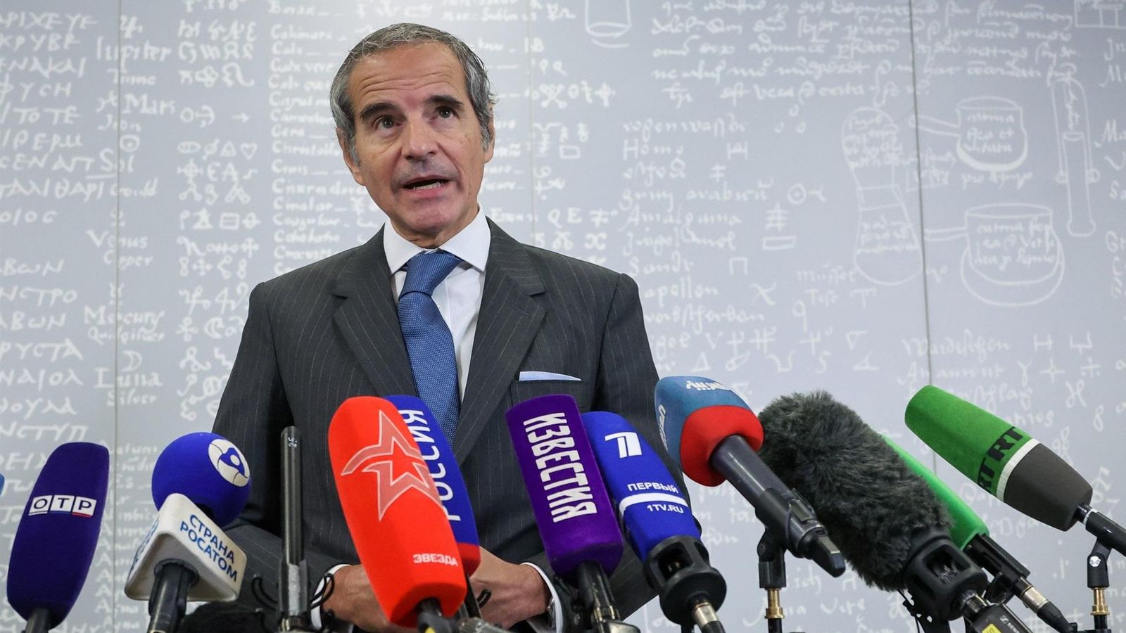 Rafael Grossi, directo del Organismo Internacional para la Energía Atómica (OIEA).