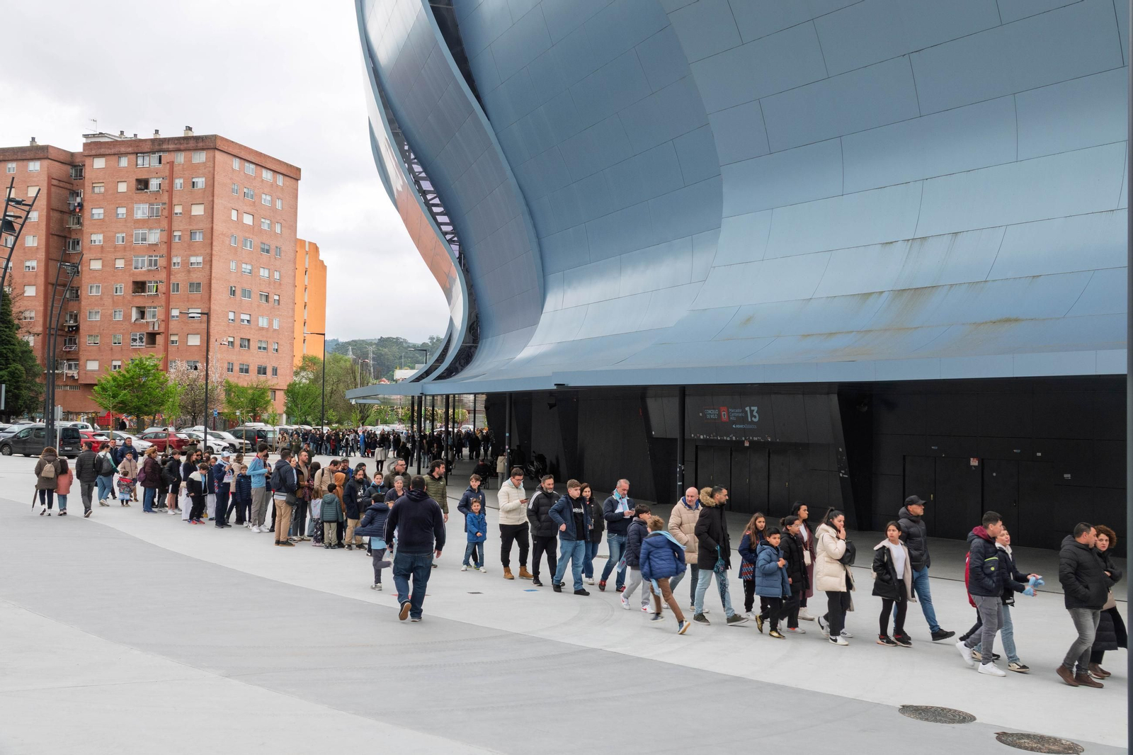 Galería | Entrenamiento multitudinario del Celta en Balaídos