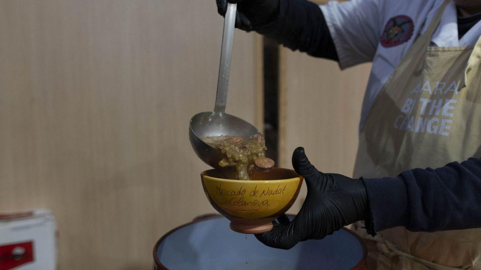 Las “lentellas”, plato estrella en Celanova este puente.