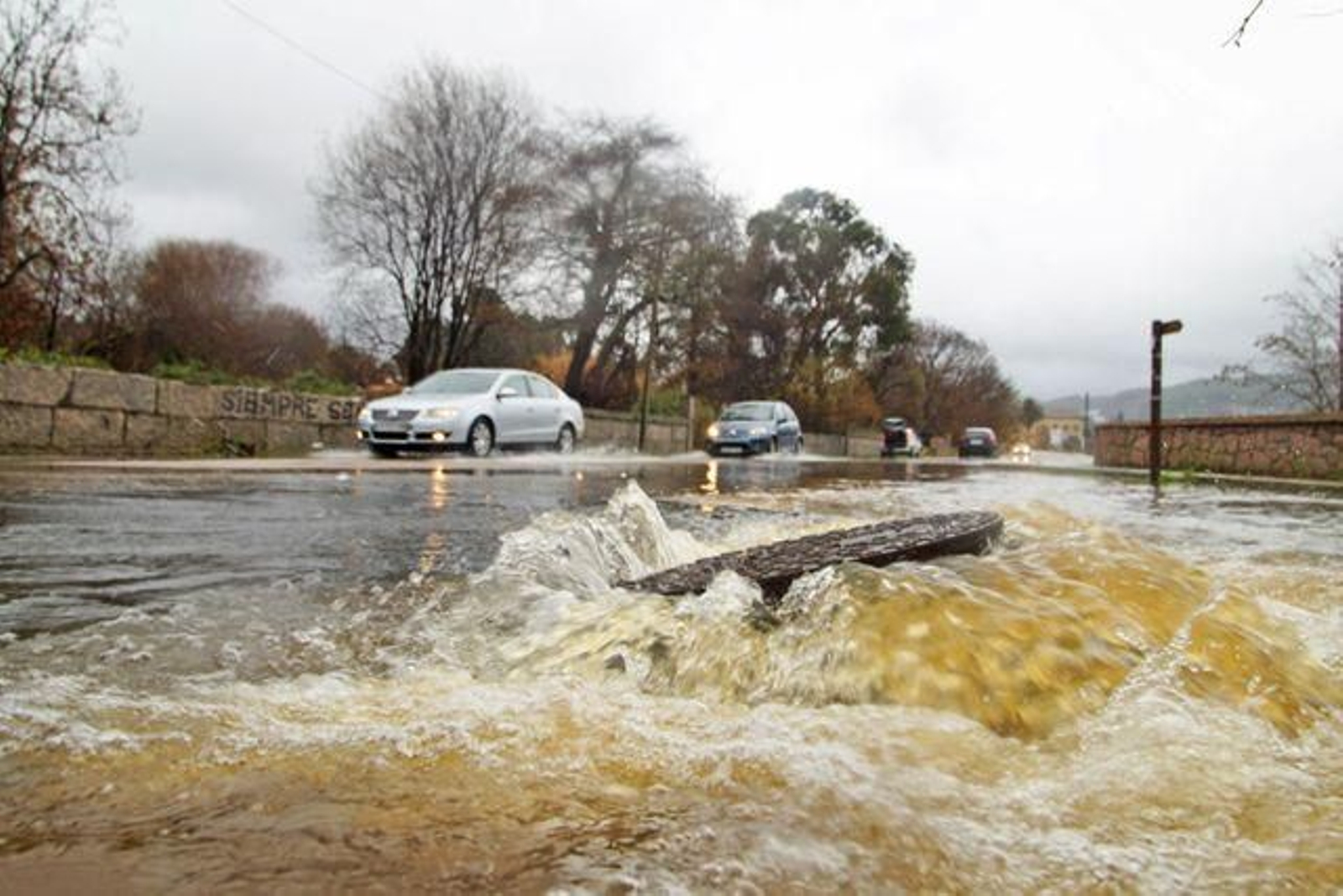 Entre diciembre y febrero cayó más de la mitad del agua prevista para todo el año. La foto es del 6 de enero.