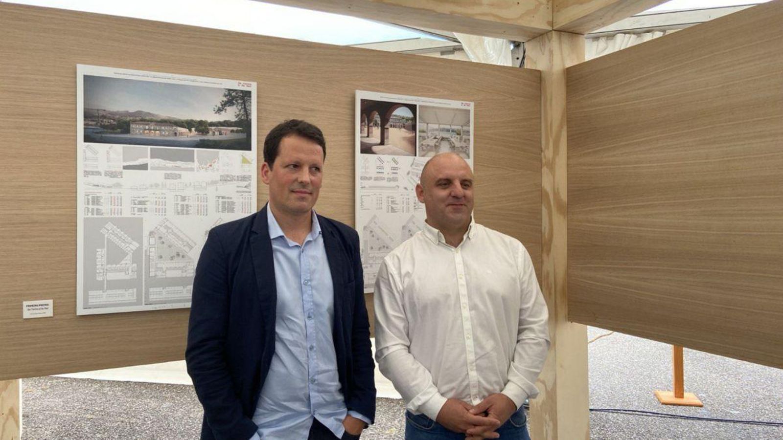 Miguel Alonso y Roberto Erviti, de MRM, en la presentación del nuevo IIM.