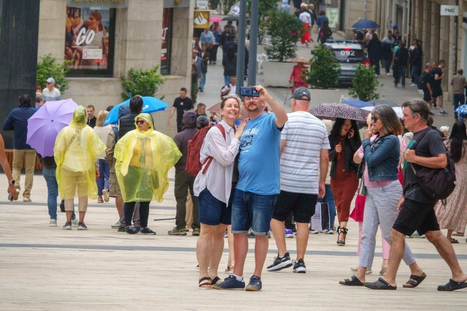 Galería | Vigo recibe una marea de cruceristas británicos
