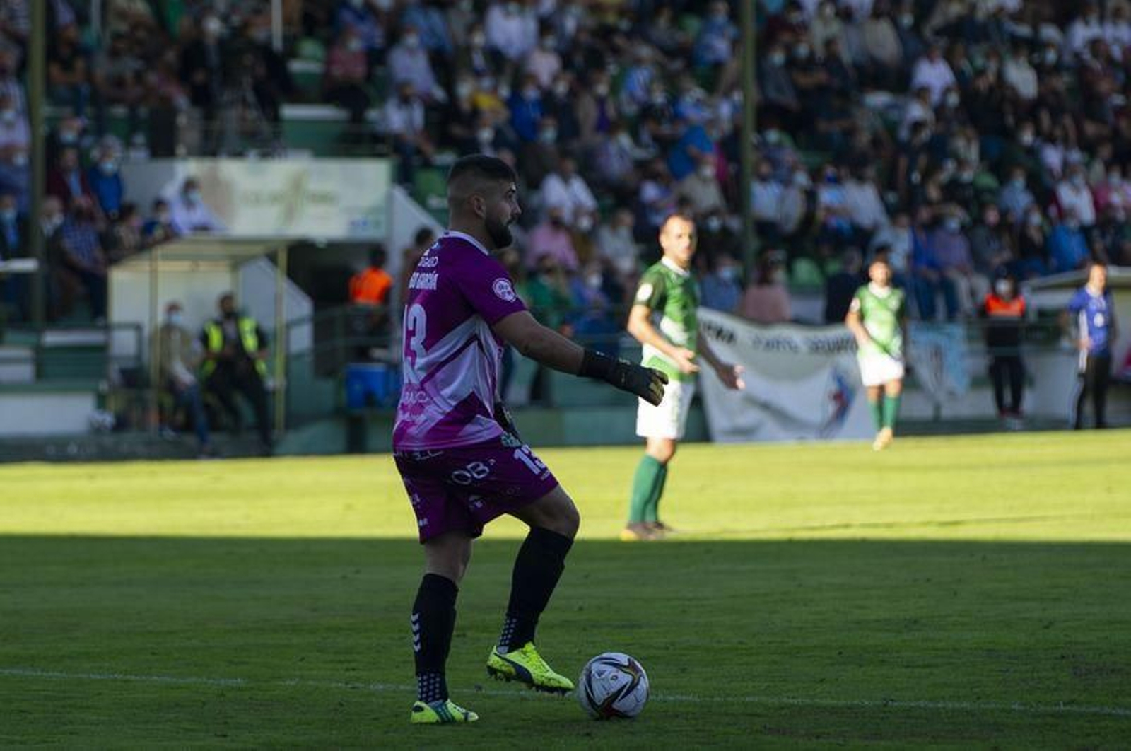 Partido entre el Arenteiro y el Compostela.