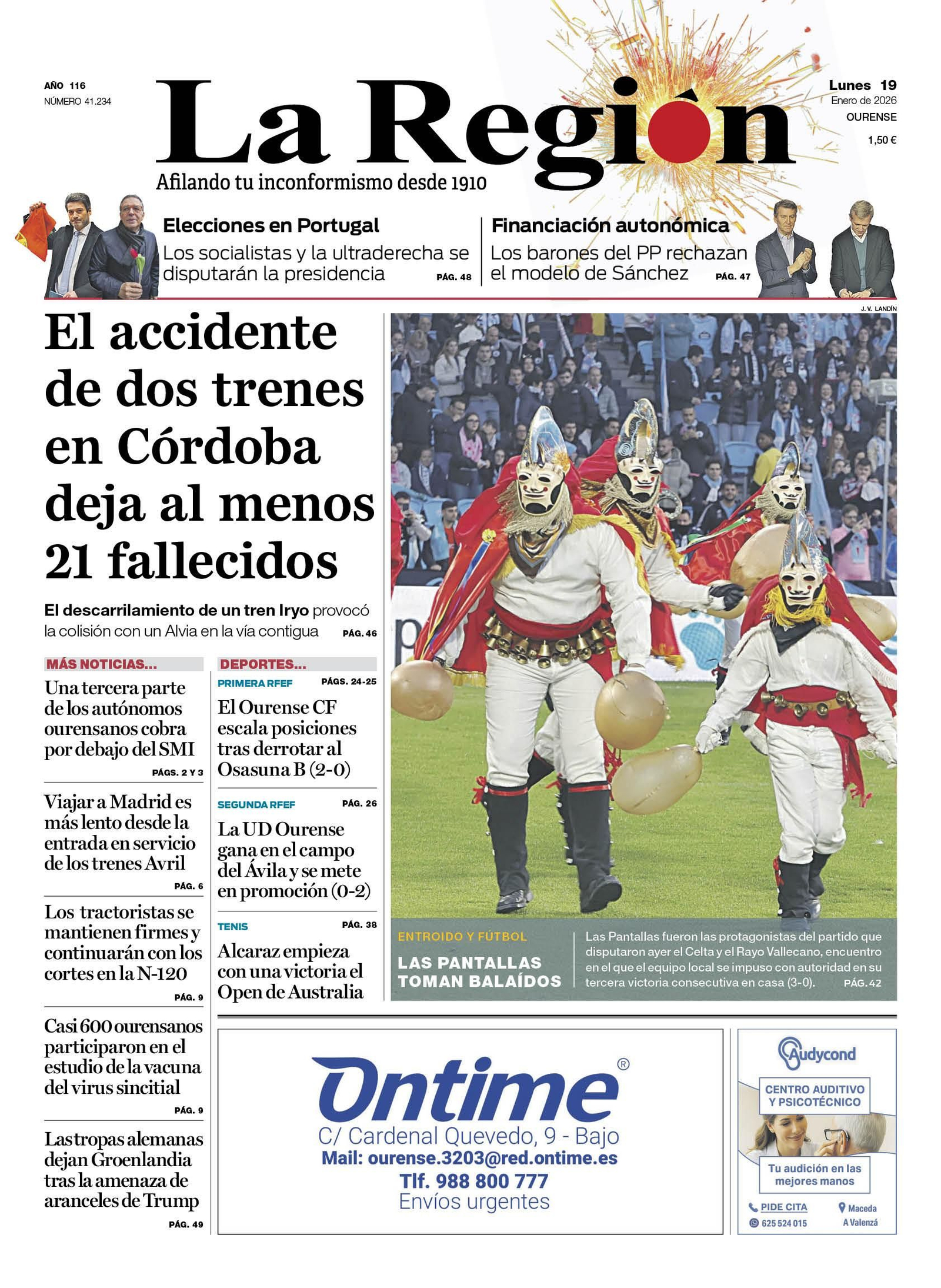 La portada de hoy