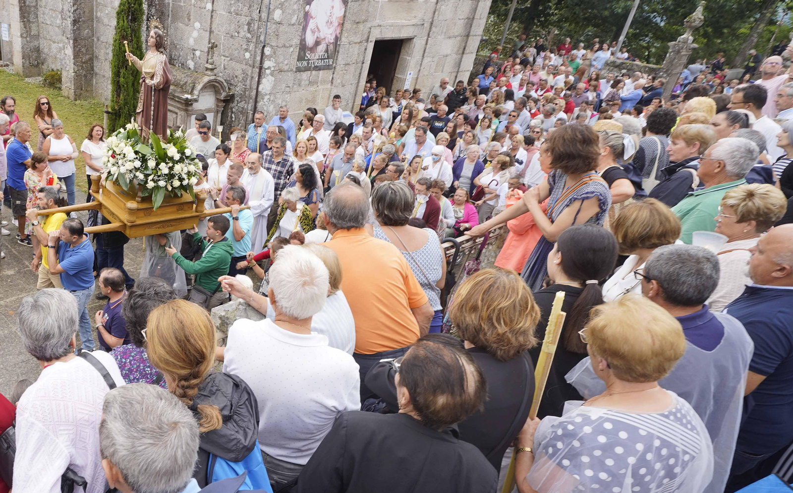 Procesión de Santa Marta de Ribarteme.