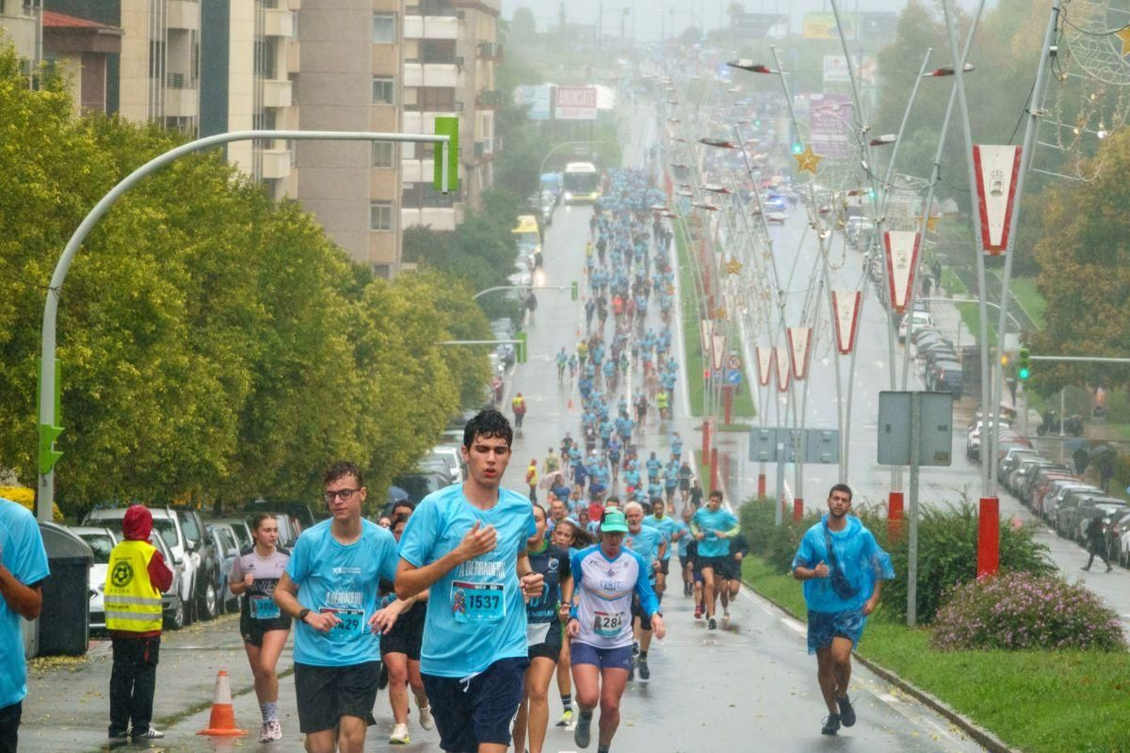La carrera de la Vigo Contra el Cáncer se disputó el pasado 19 de octubre.