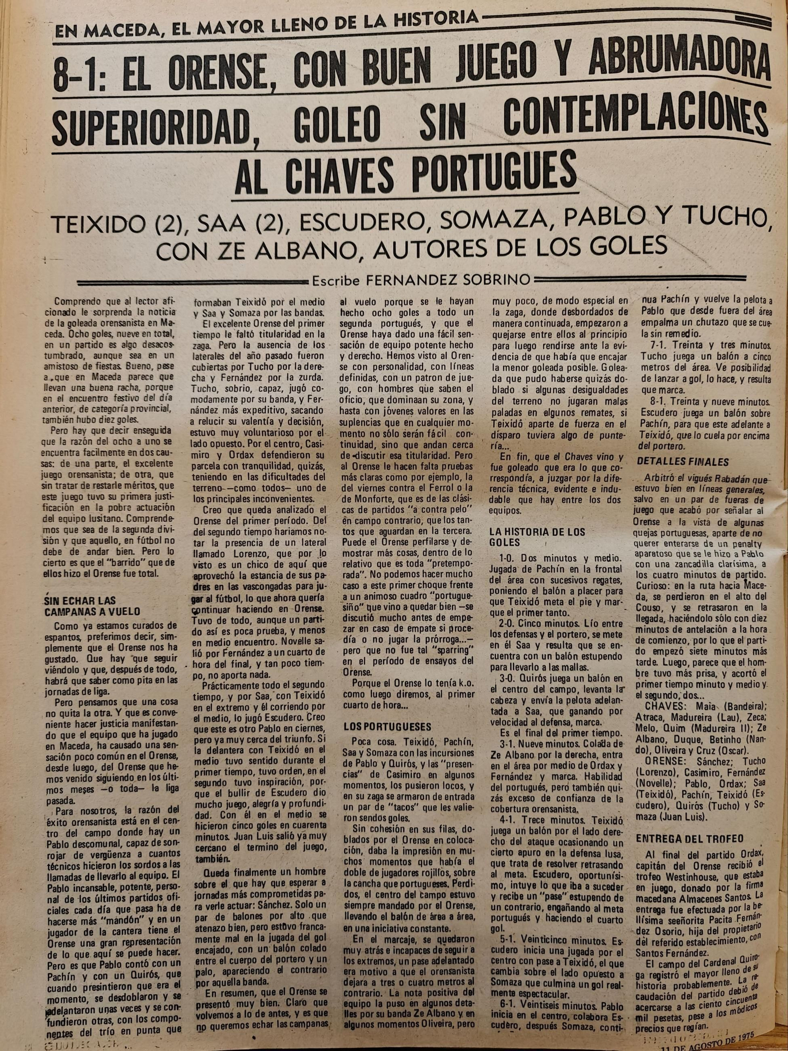 Noticias escaneadas del periódico La Región